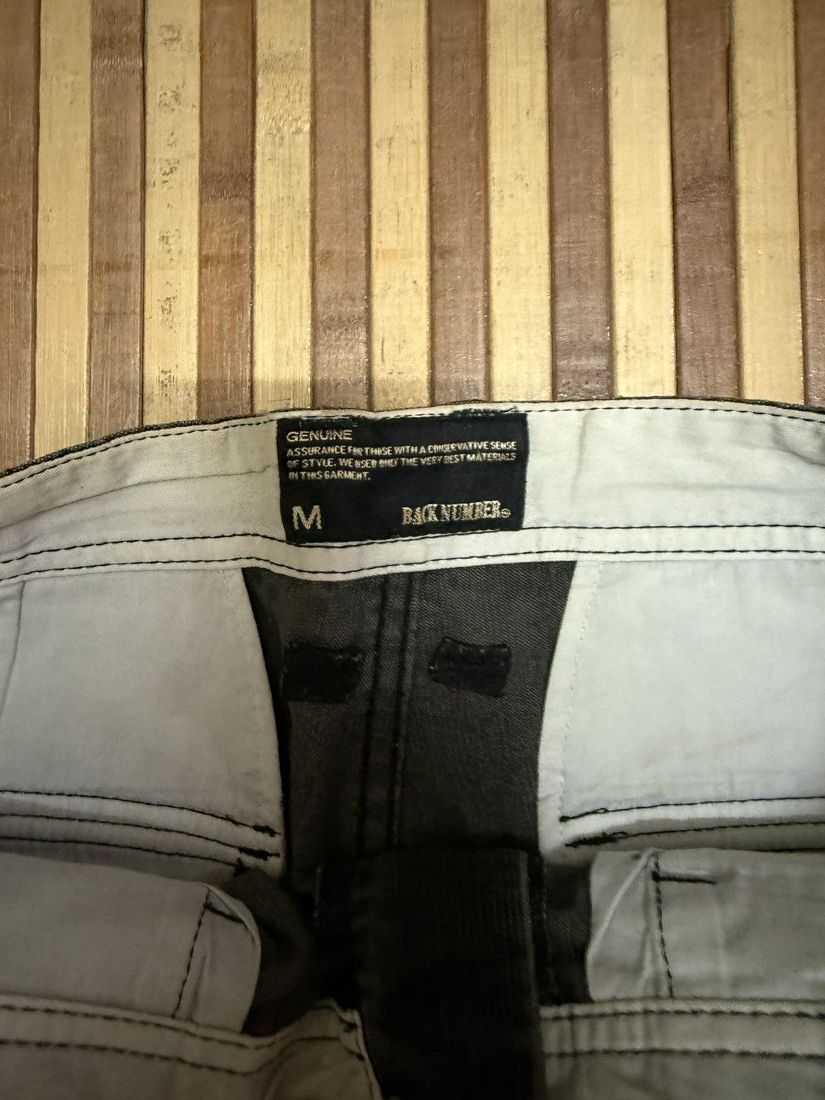 Japanese Brand Back Number Cargo Pants Multipocket / Streetwear / W31X29 Size US 31 - 4 Thumbnail