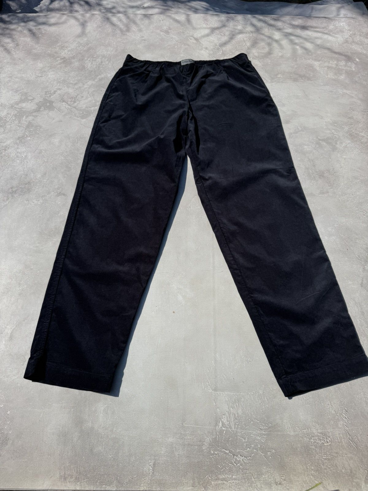 OSKA OSKA Corduroy Black Baggy Pants Size 4 Size 36" / US 14 / IT 50 - 2 Thumbnail