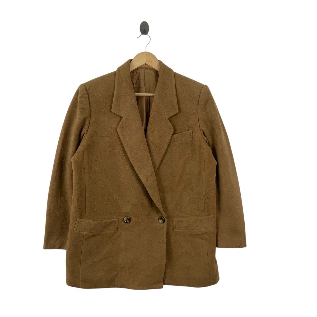Burberry Vintage 90s BURBERRY LONDON Virgin Wool Double Breasted Size M / US 6-8 / IT 42-44 - 3 Thumbnail