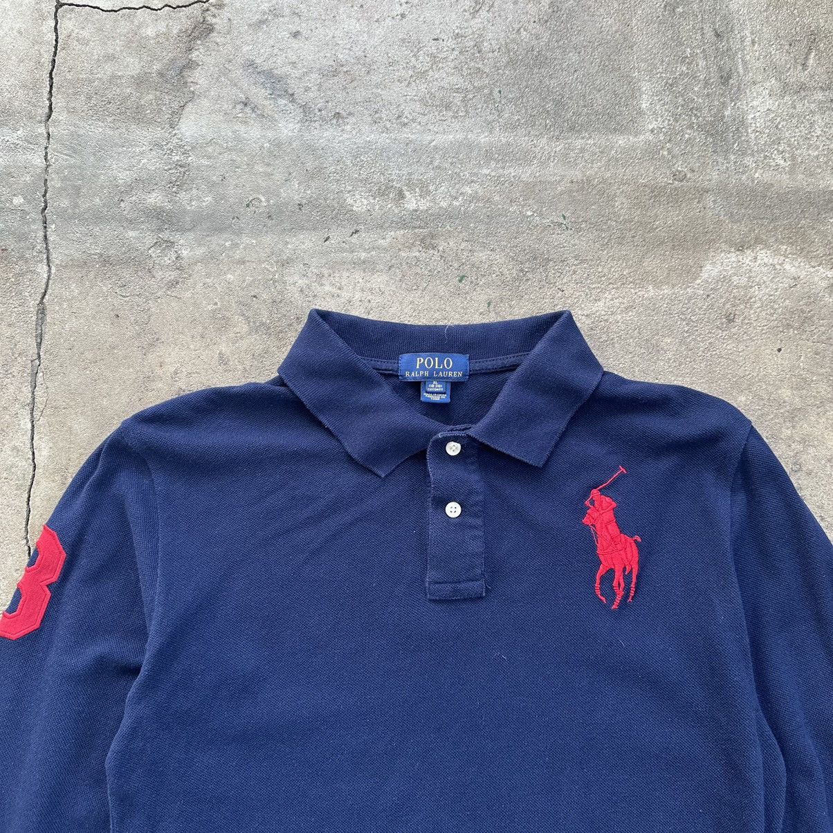 Polo Ralph Lauren Vintage Polo Ralph Lauren Rugby Long Sleeve Y2K Hype Size US S / EU 44-46 / 1 - 3 Thumbnail