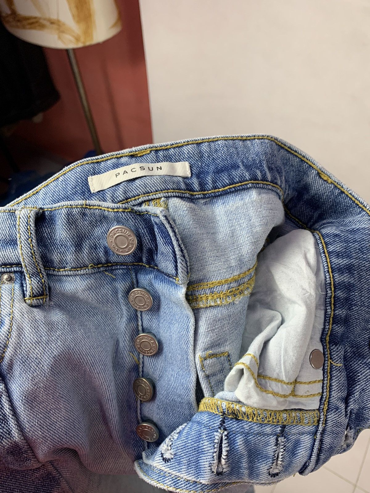 Pacsun Rare! Pacsun Multi Cuts Jeans Denim Size US 26 / EU 42 - 11 Thumbnail
