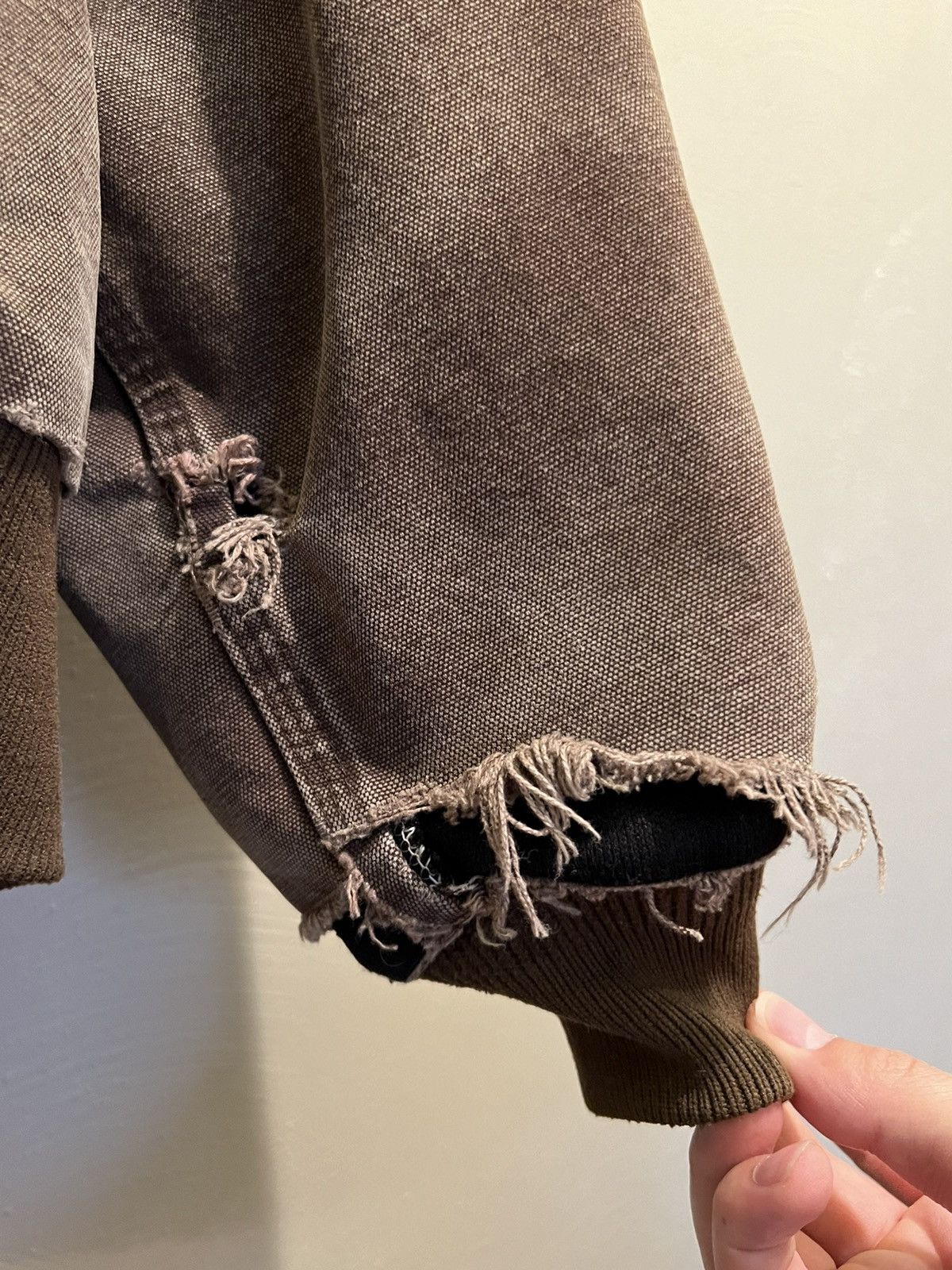 Carhartt Thrashed Carhartt Jacked Distressed Brown Size US XL / EU 56 / 4 - 8 Thumbnail