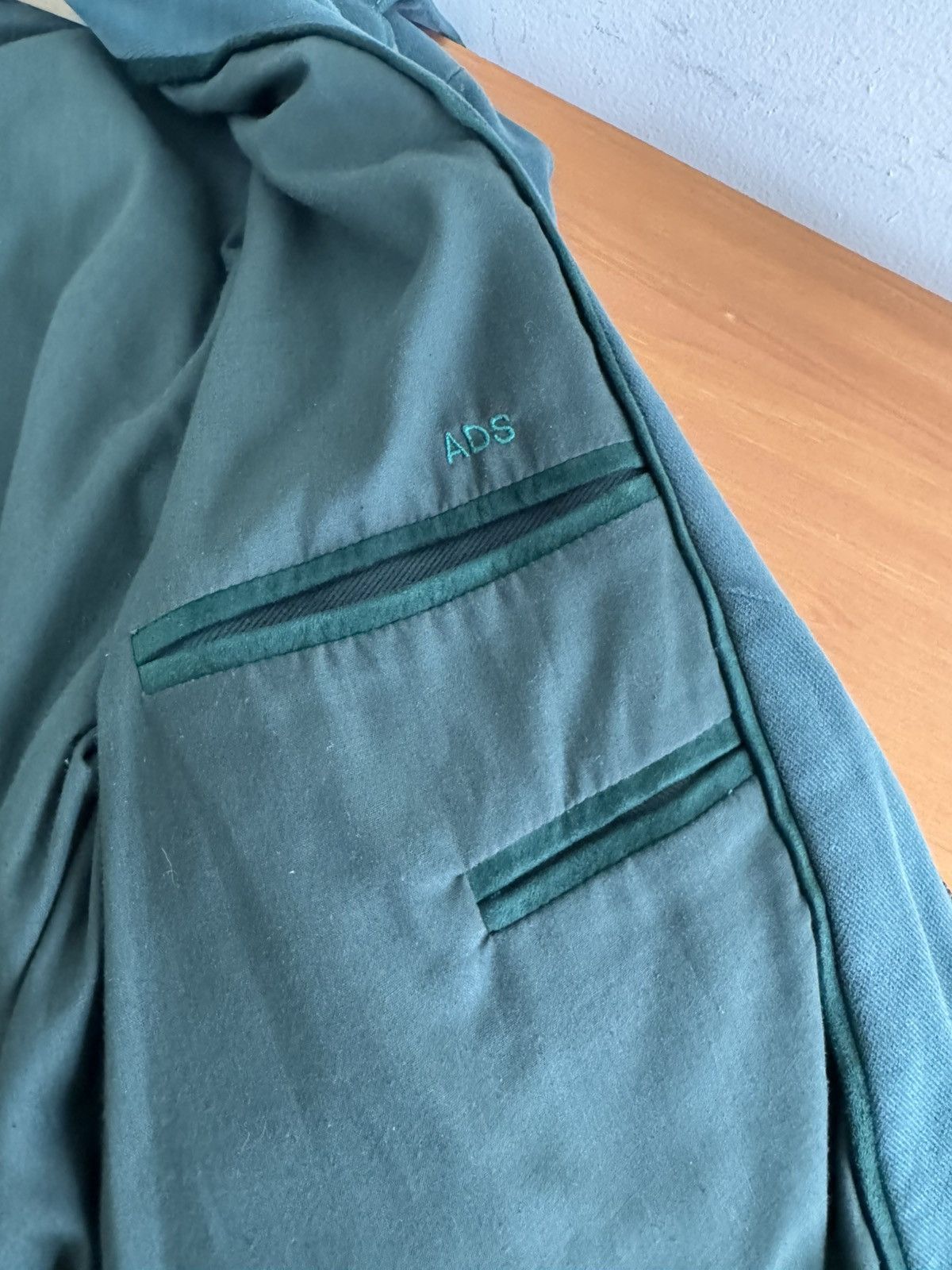Stoffa Stoffa Cotton Canvas Flight Jacket Green Size L Italy Size US L / EU 52-54 / 3 - 7 Thumbnail