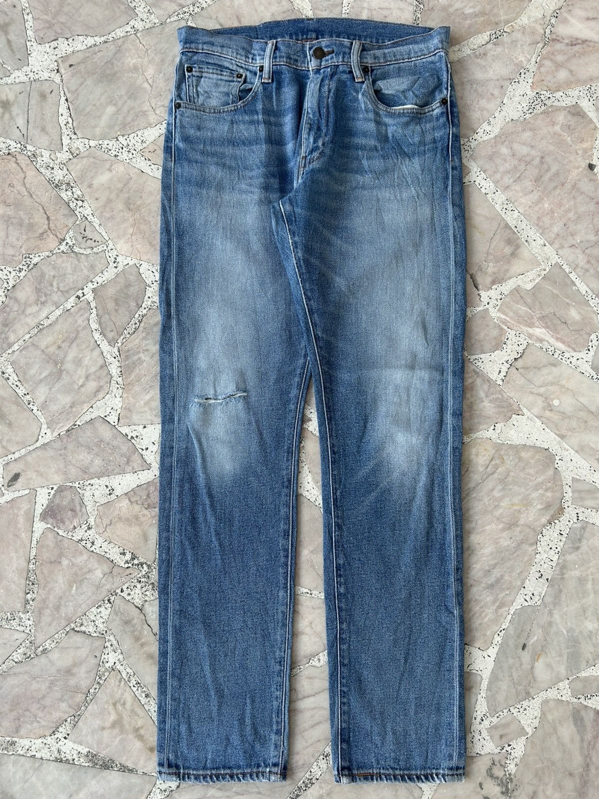 Levi's Levis 505 Ripped Jeans Size US 32 / EU 48 - 1 Thumbnail