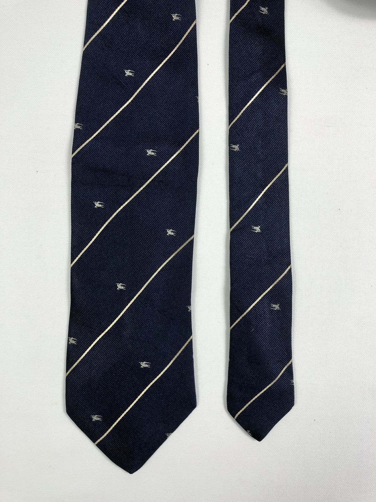 Burberry Rare Burberry London Silk Tie Made in Italy Size ONE SIZE - 3 Thumbnail