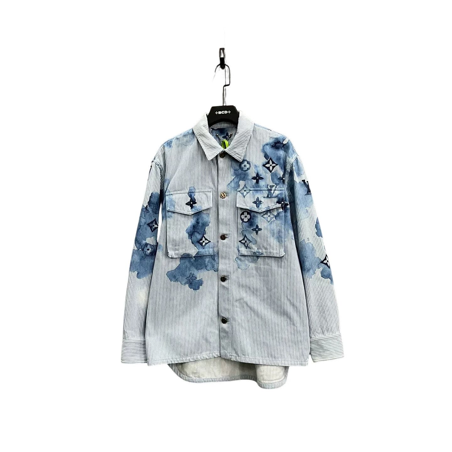 Louis Vuitton Louis Vuitton Watercolor Monogram Stripe Shirt M Size US M / EU 48-50 / 2 - 1 Thumbnail