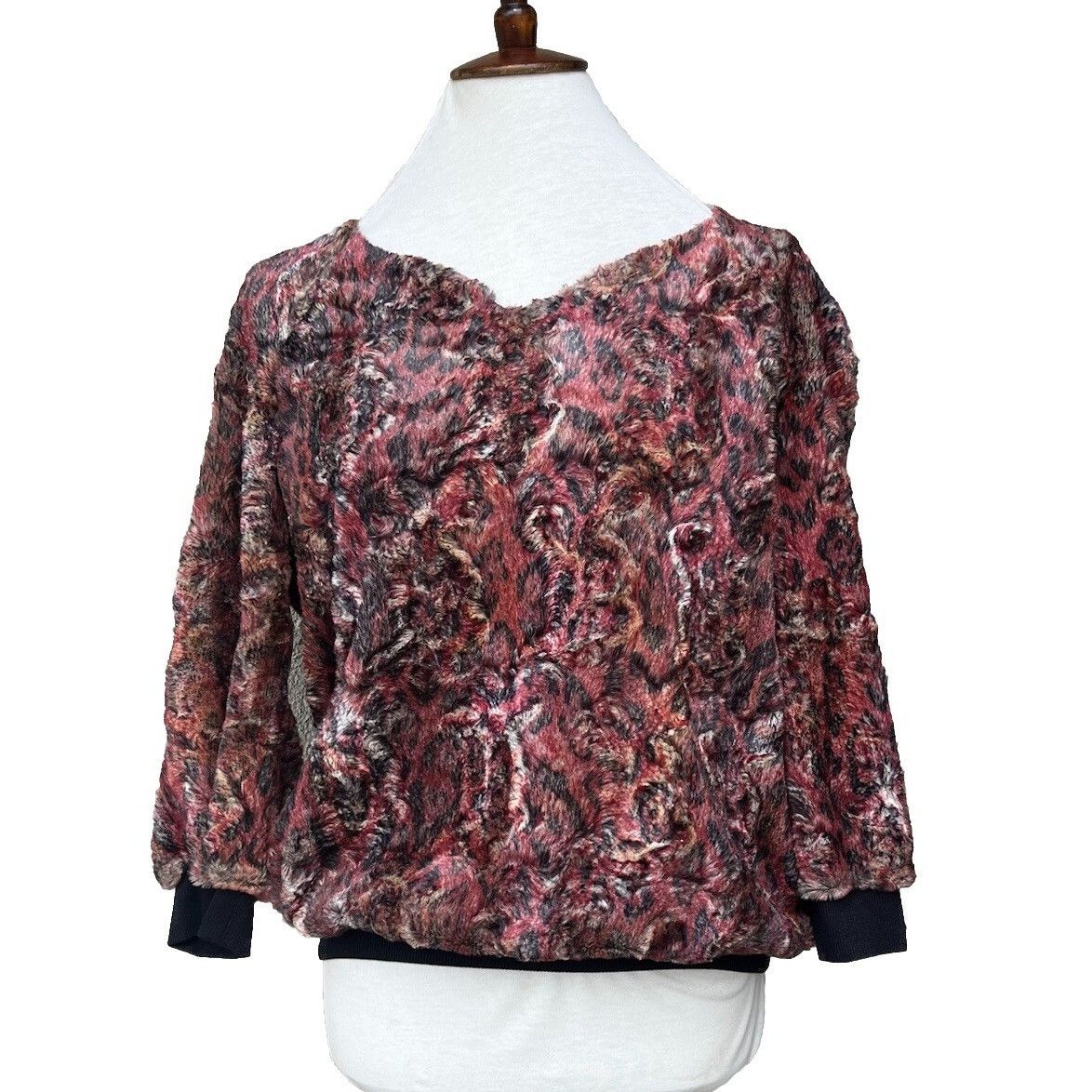 Diesel Diesel Women's F-Riga 3/4 Sleeve Sweatshirt V-Neck Sweater S Size S / US 4 / IT 40 - 17 Thumbnail