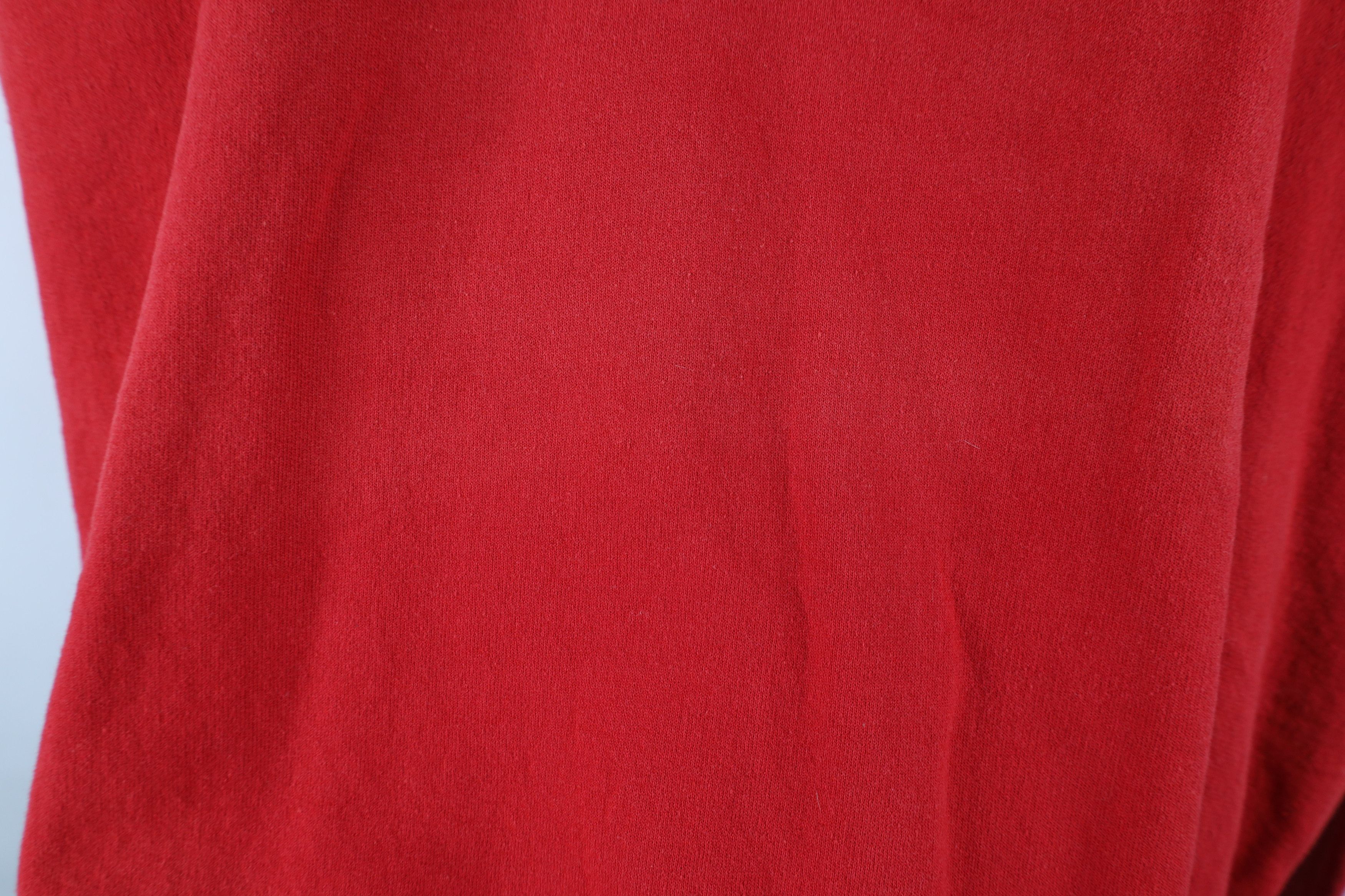 Vintage Vintage 90s Streetwear Christmas Gingerbread Sweatshirt Red Size XL / US 12-14 / IT 48-50 - 5 Thumbnail