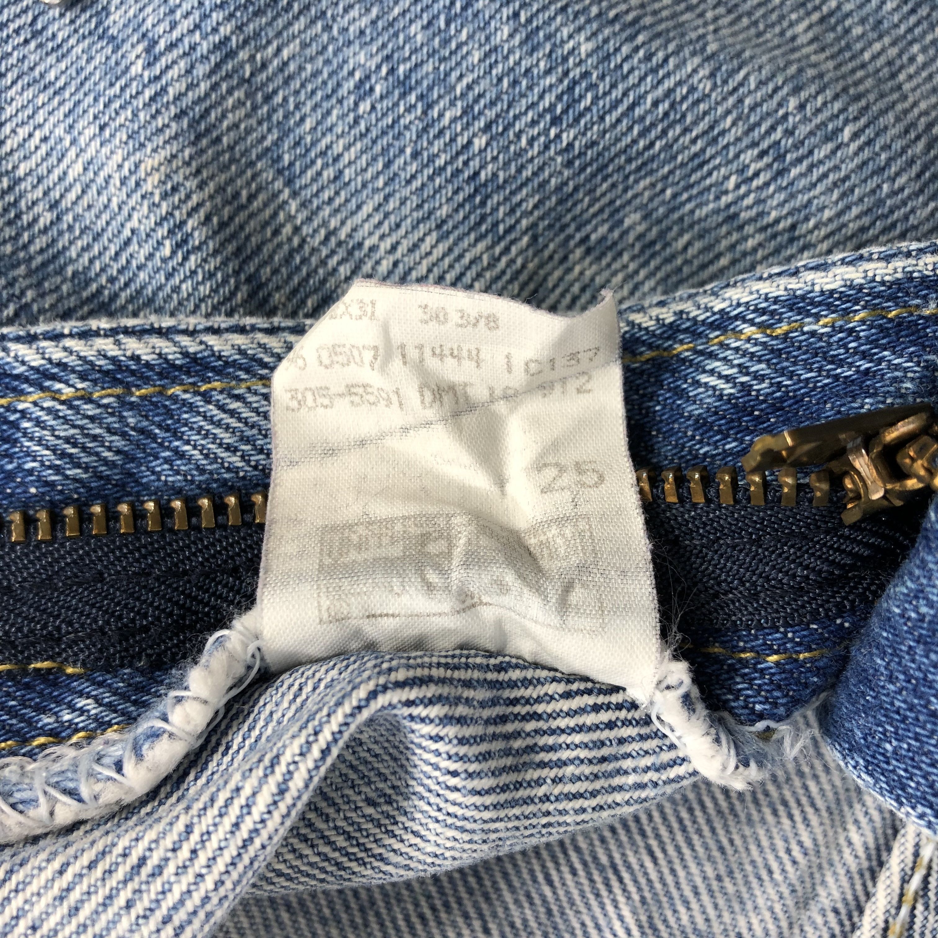 Lee Vintage 90s Blue Wash Lee Jeans-J1569 Size US 30 / EU 46 - 12 Thumbnail