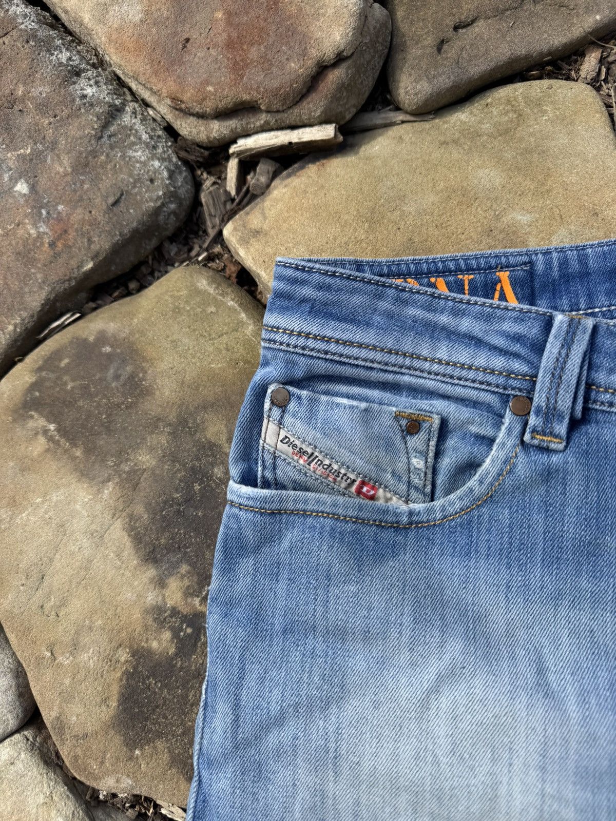 Diesel Vintage Diesel Larkee Diestressed Jeans pants Size US 32 / EU 48 - 5 Thumbnail