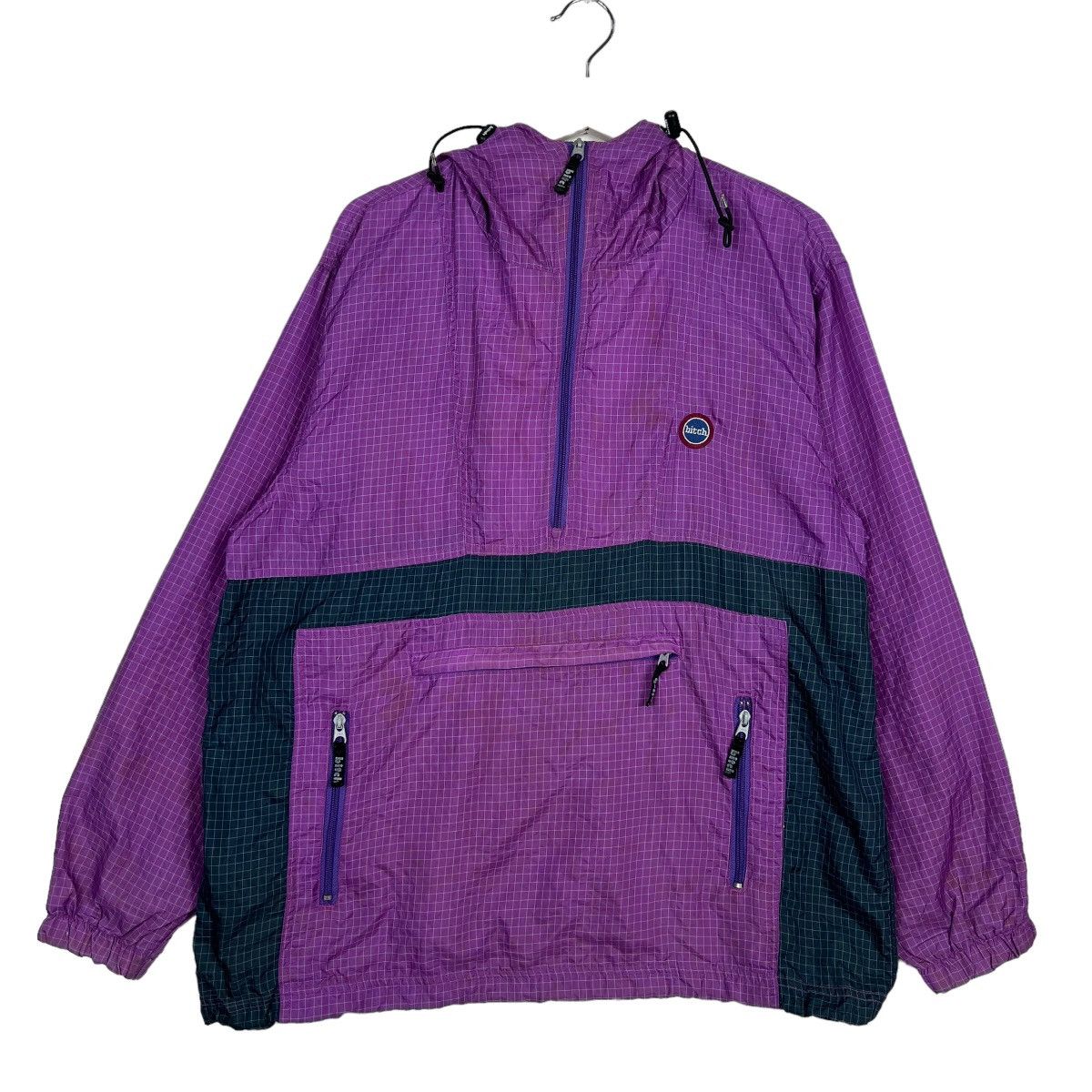 Other 🔥 VINTAGE 1990s BITCH SKATEBOARDS ANORAK JACKET Size US M / EU 48-50 / 2 - 2 Thumbnail