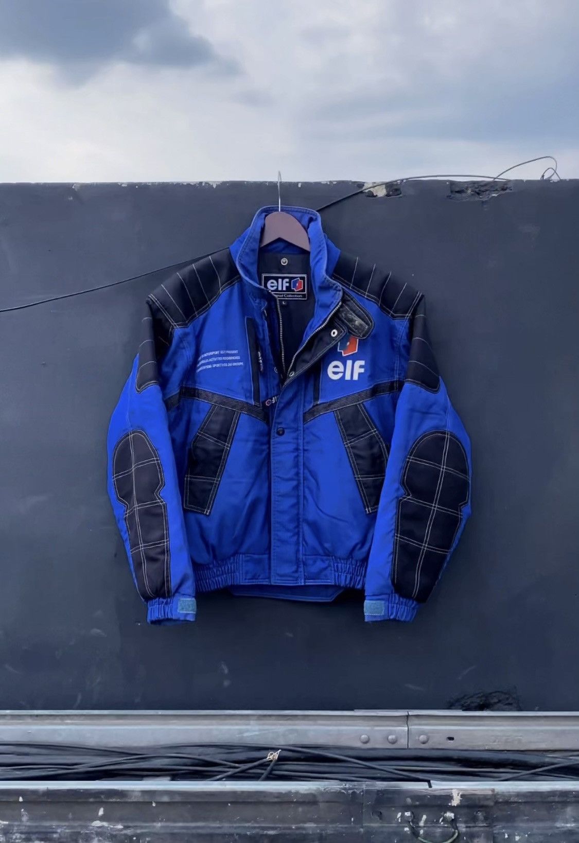 Japanese Brand Vtg ELF Competition Bikers Jacket Size US L / EU 52-54 / 3 - 1 Thumbnail
