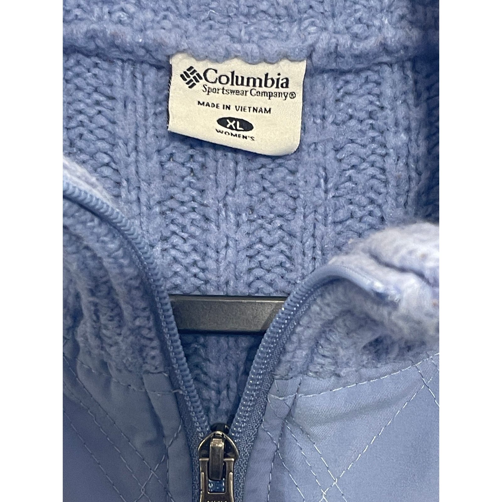 Columbia Columbia Women’s Vest Size XL– Blue Zip-Up Sleeveless Jacket Size XL / US 12-14 / IT 48-50 - 6 Thumbnail