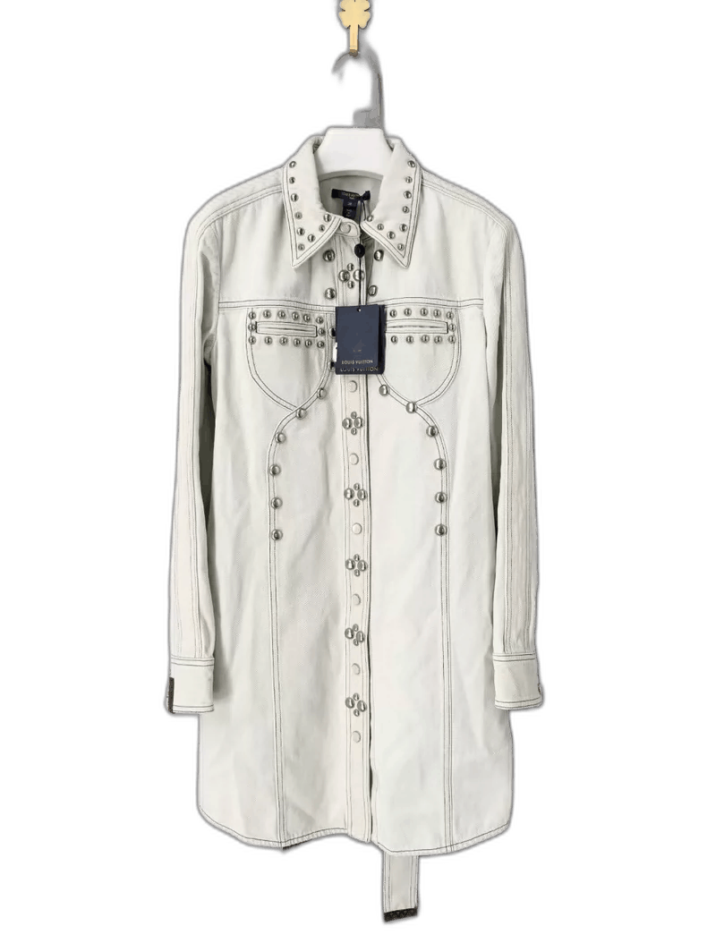 Louis Vuitton louis vuitton long sleeve denim shirt Size US M / EU 48-50 / 2 - 1 Thumbnail