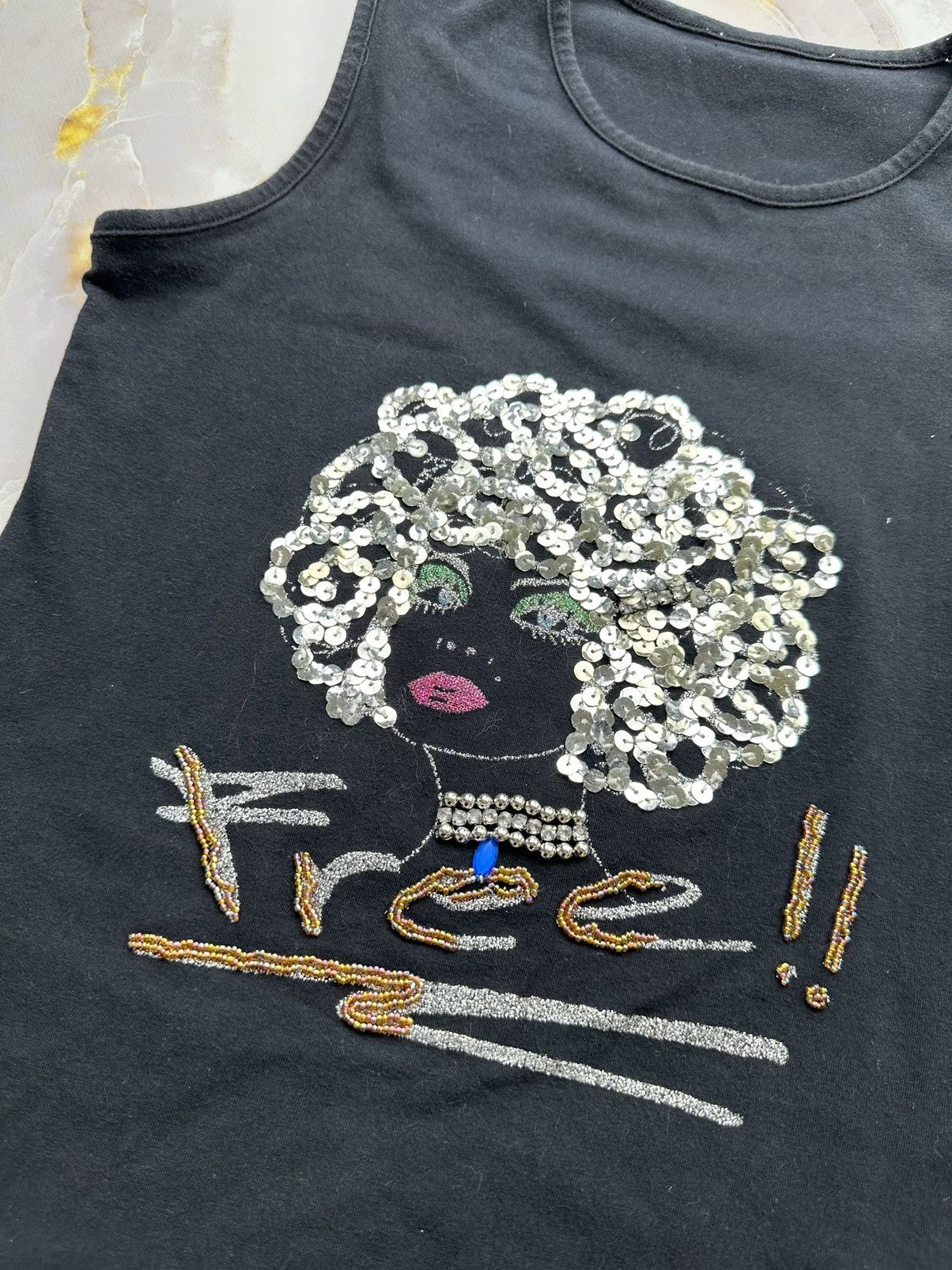 Japanese Brand Vintage Tank Top Size M / US 6-8 / IT 42-44 - 5 Thumbnail