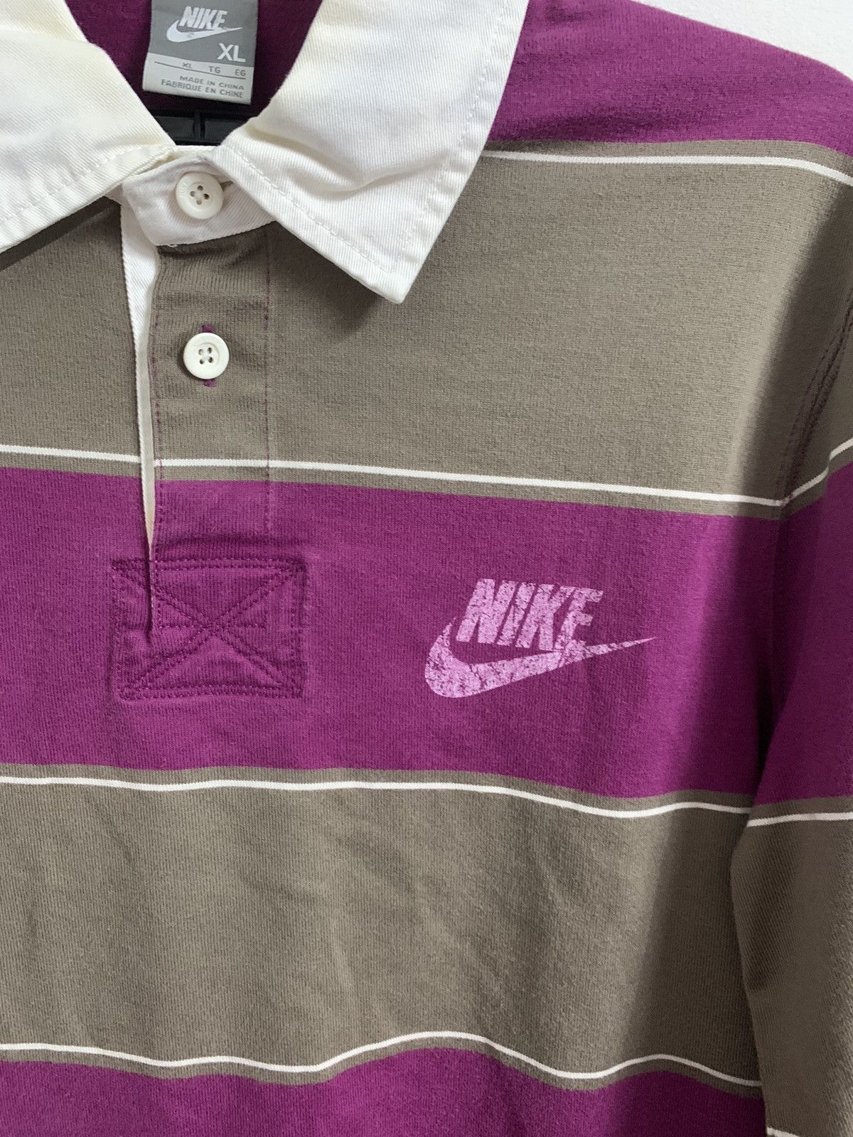 Nike × Vintage NIKE POLO RUGBY Y2k Size US XL / EU 56 / 4 - 4 Thumbnail