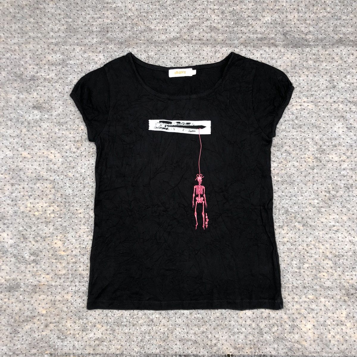 Japanese Brand IRONY Skeleton Tshirt Size S / US 4 / IT 40 - 6 Thumbnail