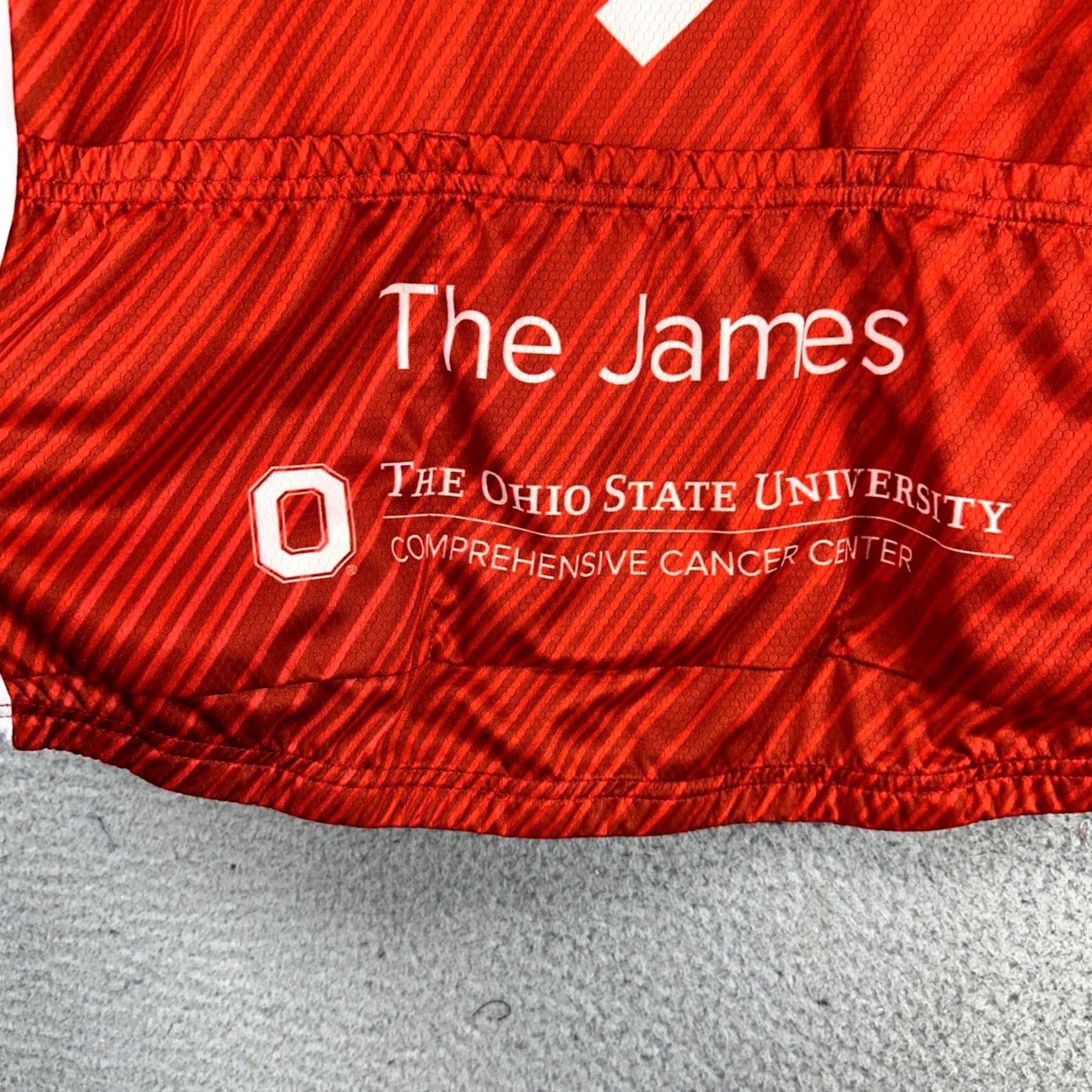Vintage VINTAGE Ohio Ste Buckeyes Mens Cycling Jersey Shirt Medium Red Geometric Zip Up Hincapie Size US M / EU 48-50 / 2 - 5 Thumbnail