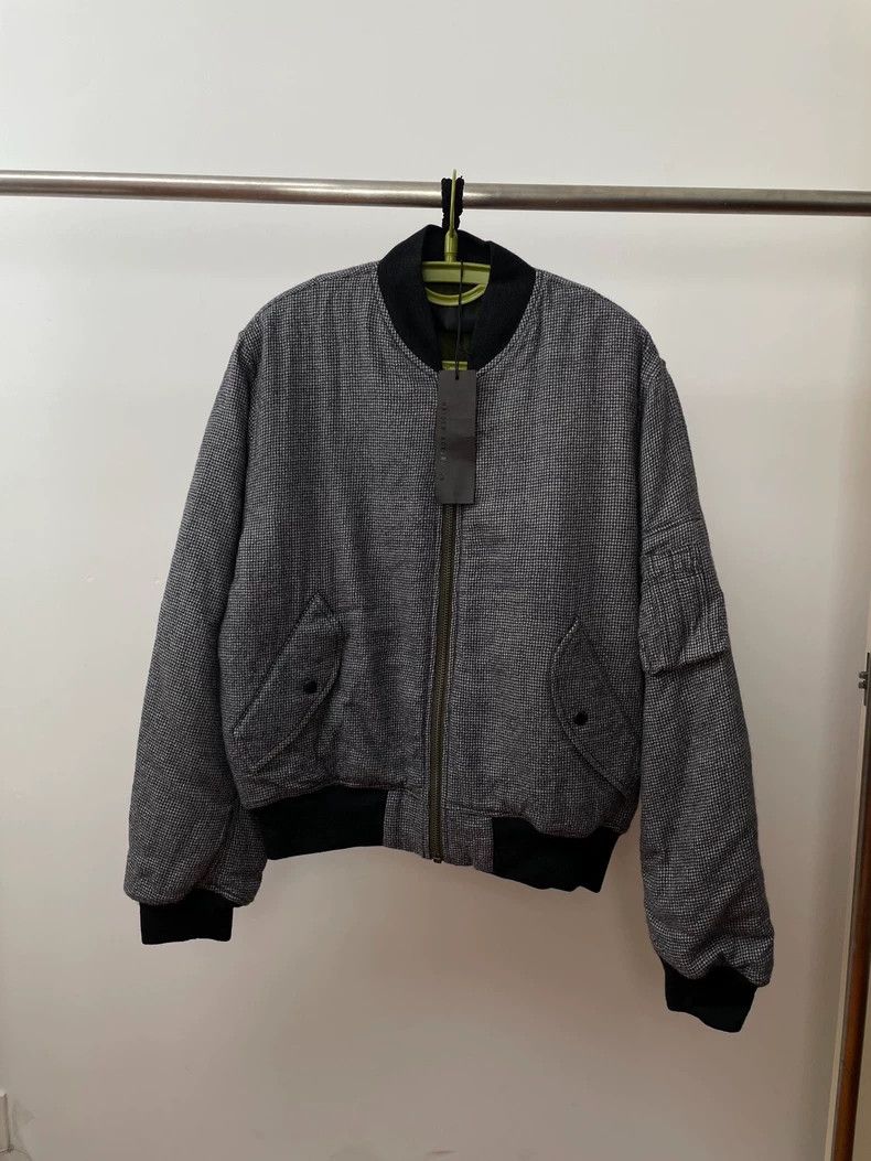 Haider Ackermann Haider Ackermann Houndstooth Bomber Jacket Size US S / EU 44-46 / 1 - 1 Thumbnail