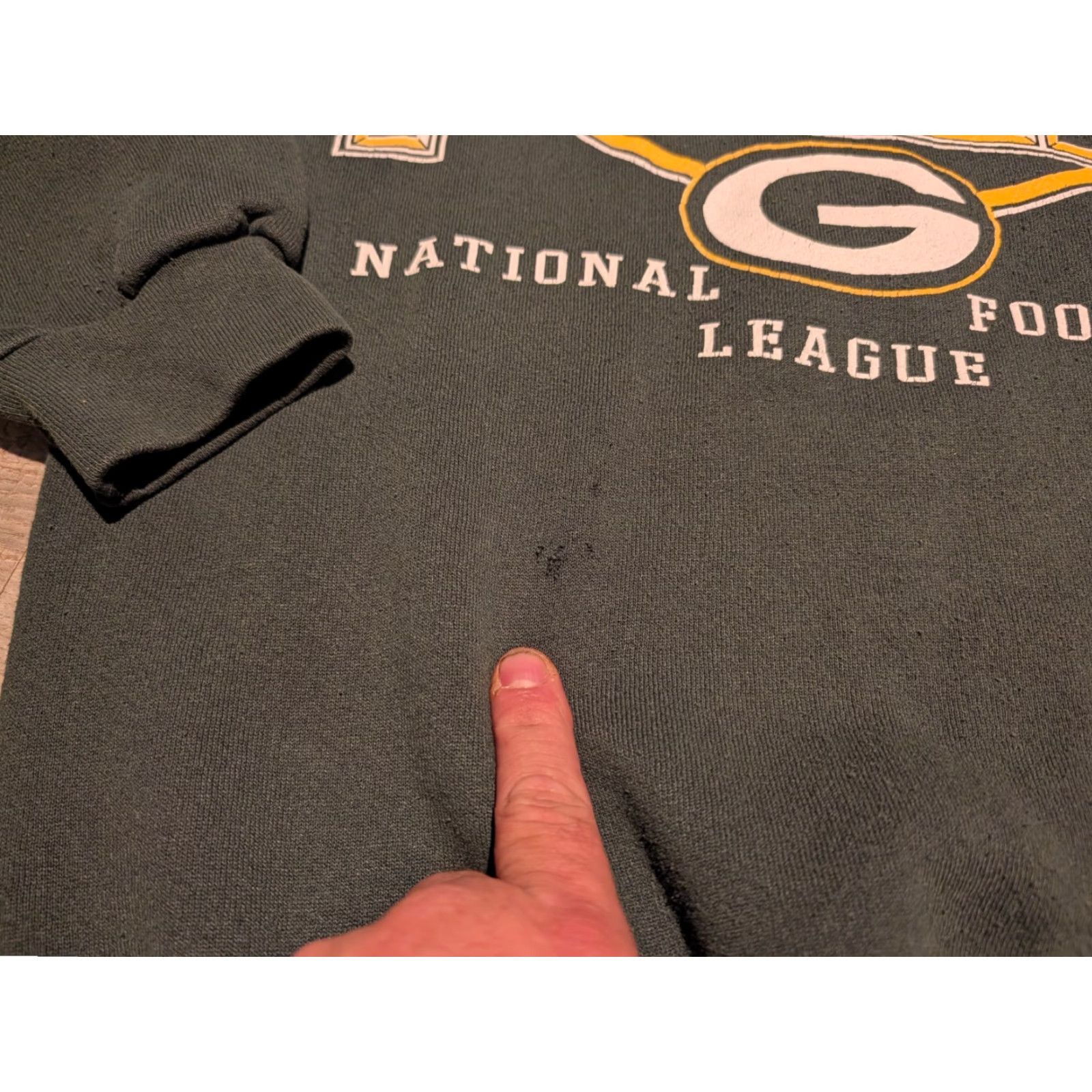 Logo Athletic VINTAGE Logo Athletic Green Bay Packers Sweatshirt Crewneck L Green NFL USA Made Mens Size US L / EU 52-54 / 3 - 3 Thumbnail