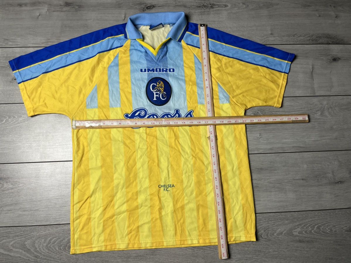 Chelsea Soccer Umbro Vintage CHELSEA 1996/1997 AWAY FOOTBALL SOCCER JERSEY Size US XL / EU 56 / 4 - 5 Thumbnail