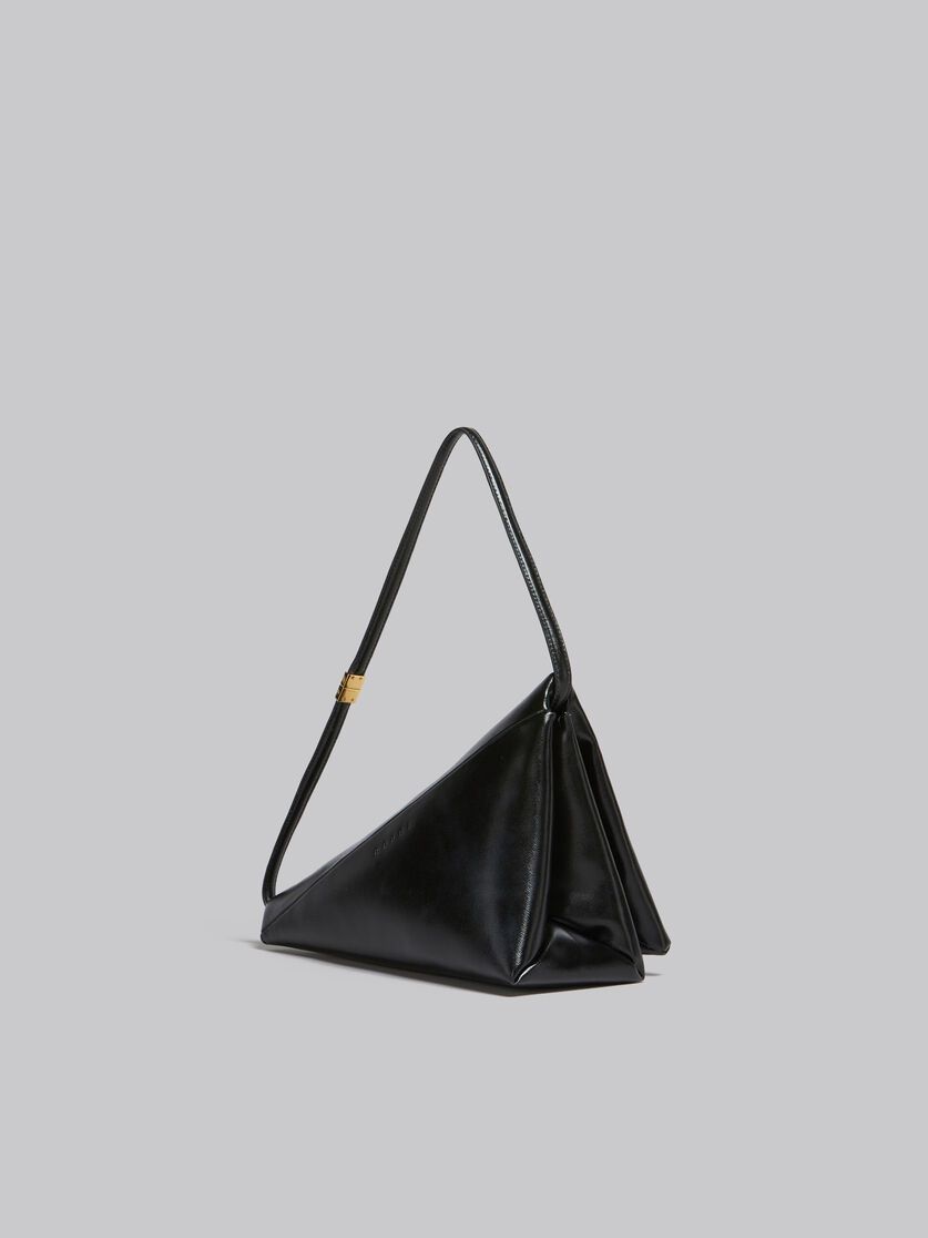 Marni oc11z0525 Size: OS/Leather Prisma Triangle Bag in Black Size ONE SIZE - 3 Thumbnail