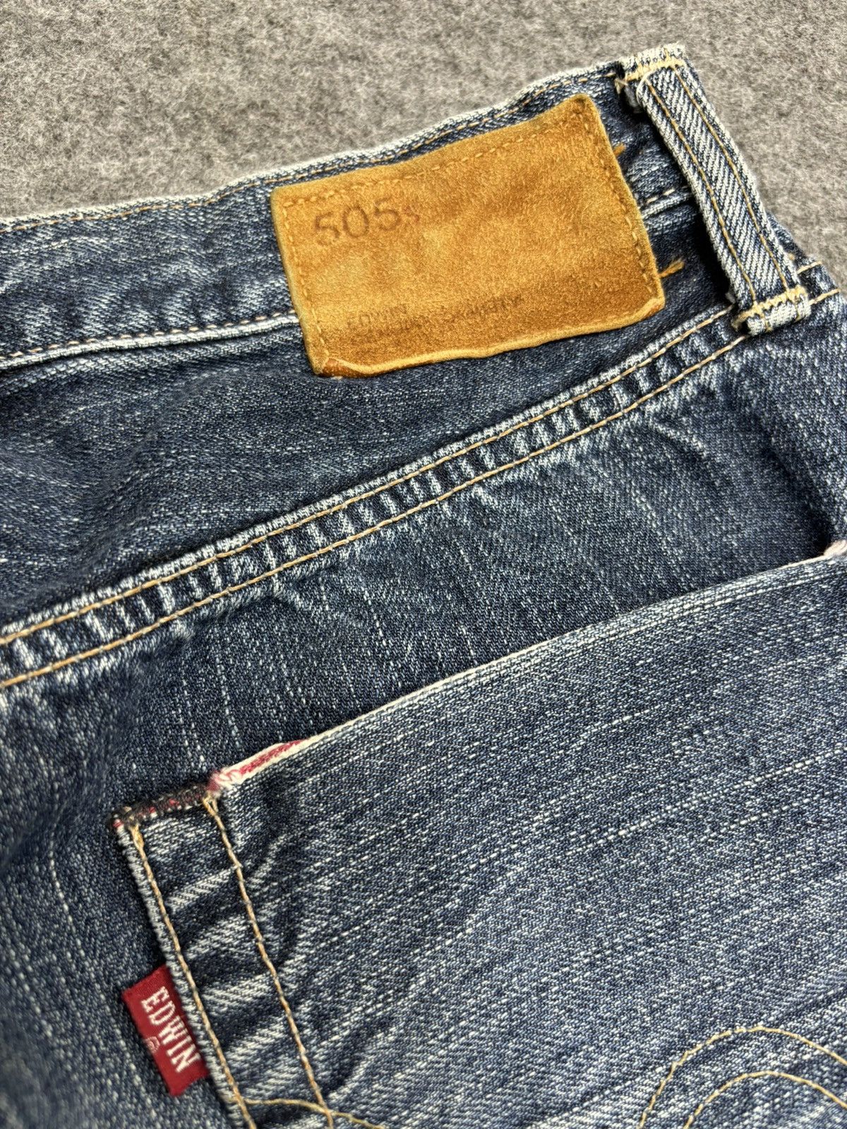 Edwin 💥Vintage Style Denim💥Edwin 505 Selvedge Denim F564 Size US 30 / EU 46 - 17 Thumbnail