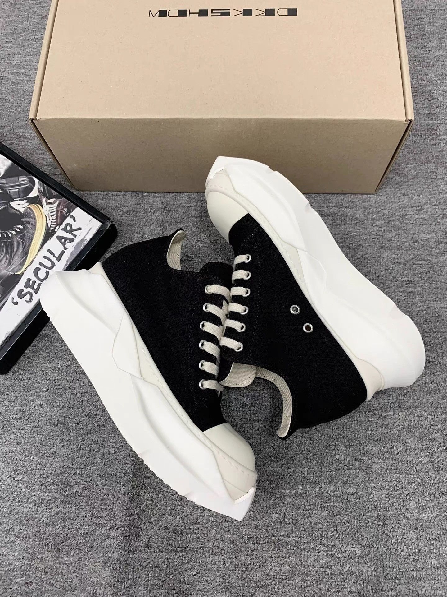 Rick Owens Rick Owens Tank Sole Low Top Big Converse K34 Size US 6 / IT 36 - 5 Thumbnail