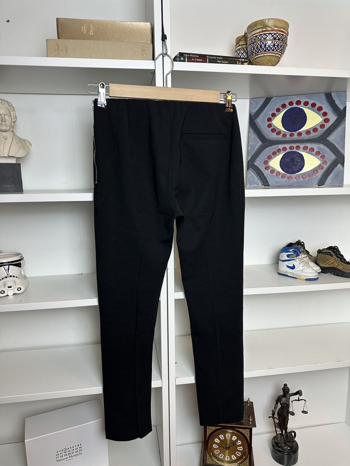 Acne Studios Acne Studios black slim trousers Size 25" / US 0 / IT 36 - 7 Thumbnail