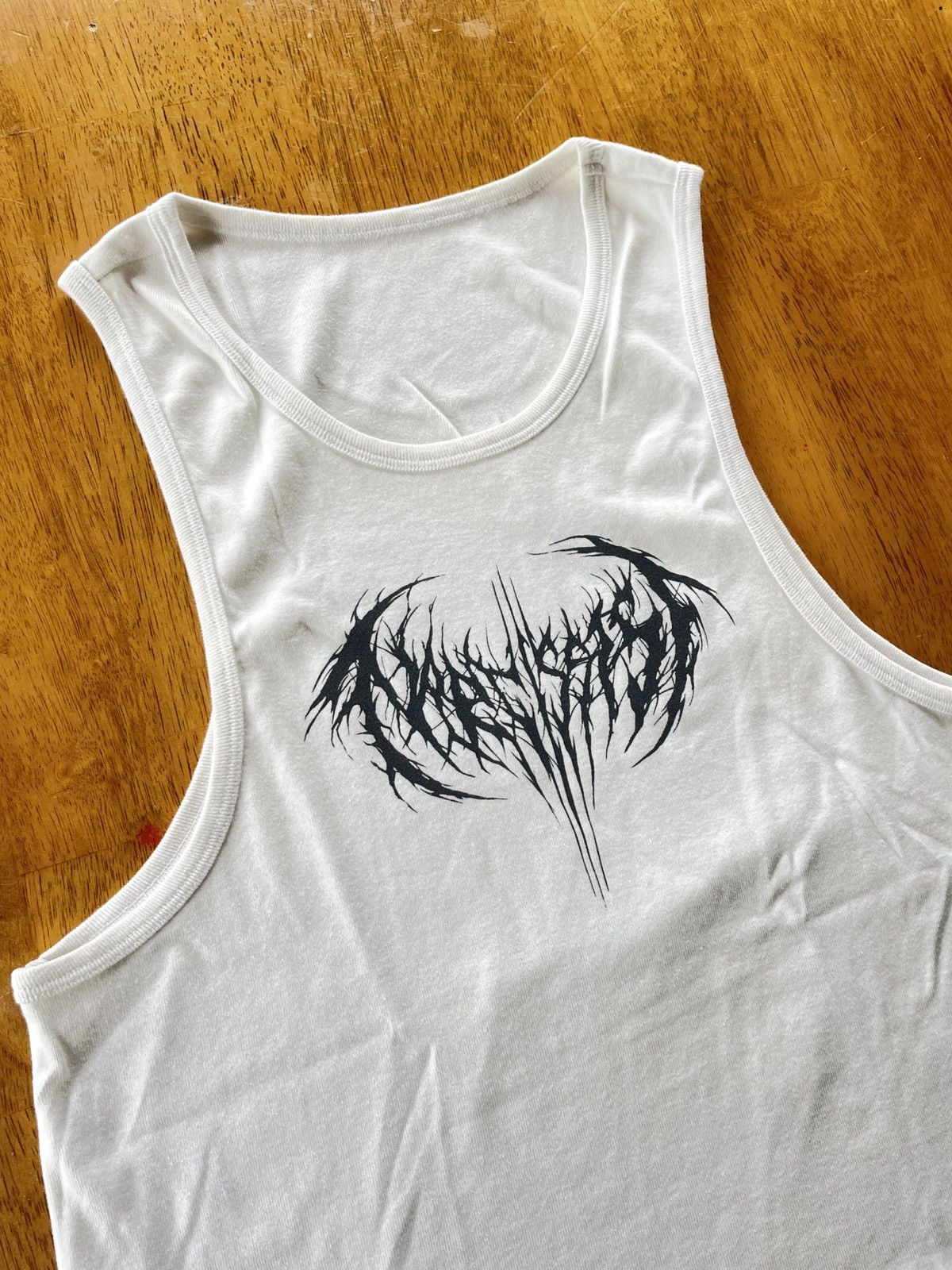 Playboi Carti Narcissist Opium Merch - Large White Tank Top