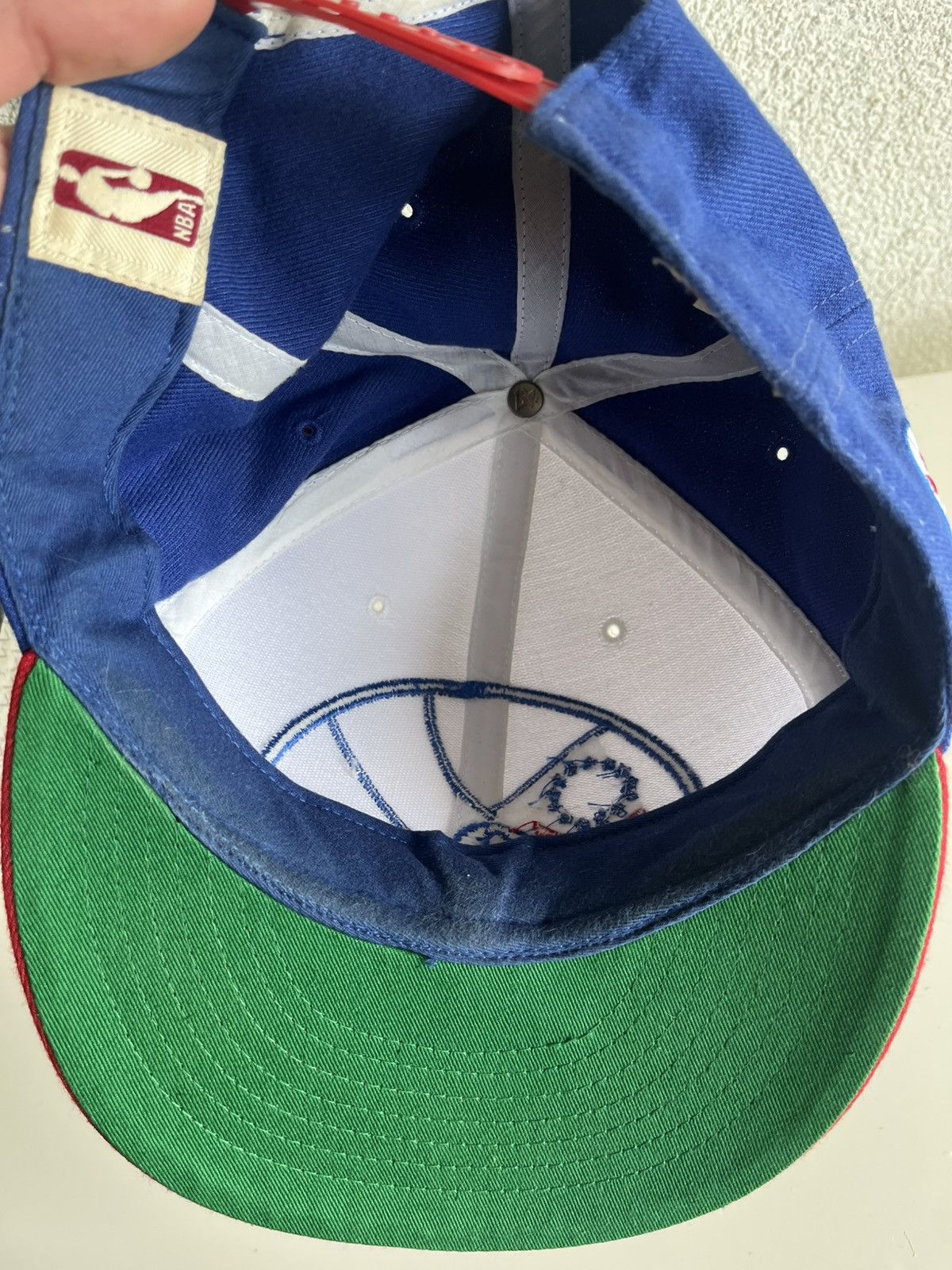 47 × Starter × Vintage Vintage Philadelphia 76ers Sixers Cap Size ONE SIZE - 8 Thumbnail
