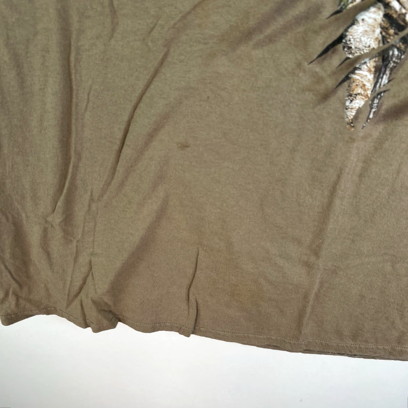 Realtree Realtree Deer Skull Camouflage T-Shirt Mens 3XL Tan Outdoor Adventure Size US XXL / EU 58 / 5 - 4 Thumbnail