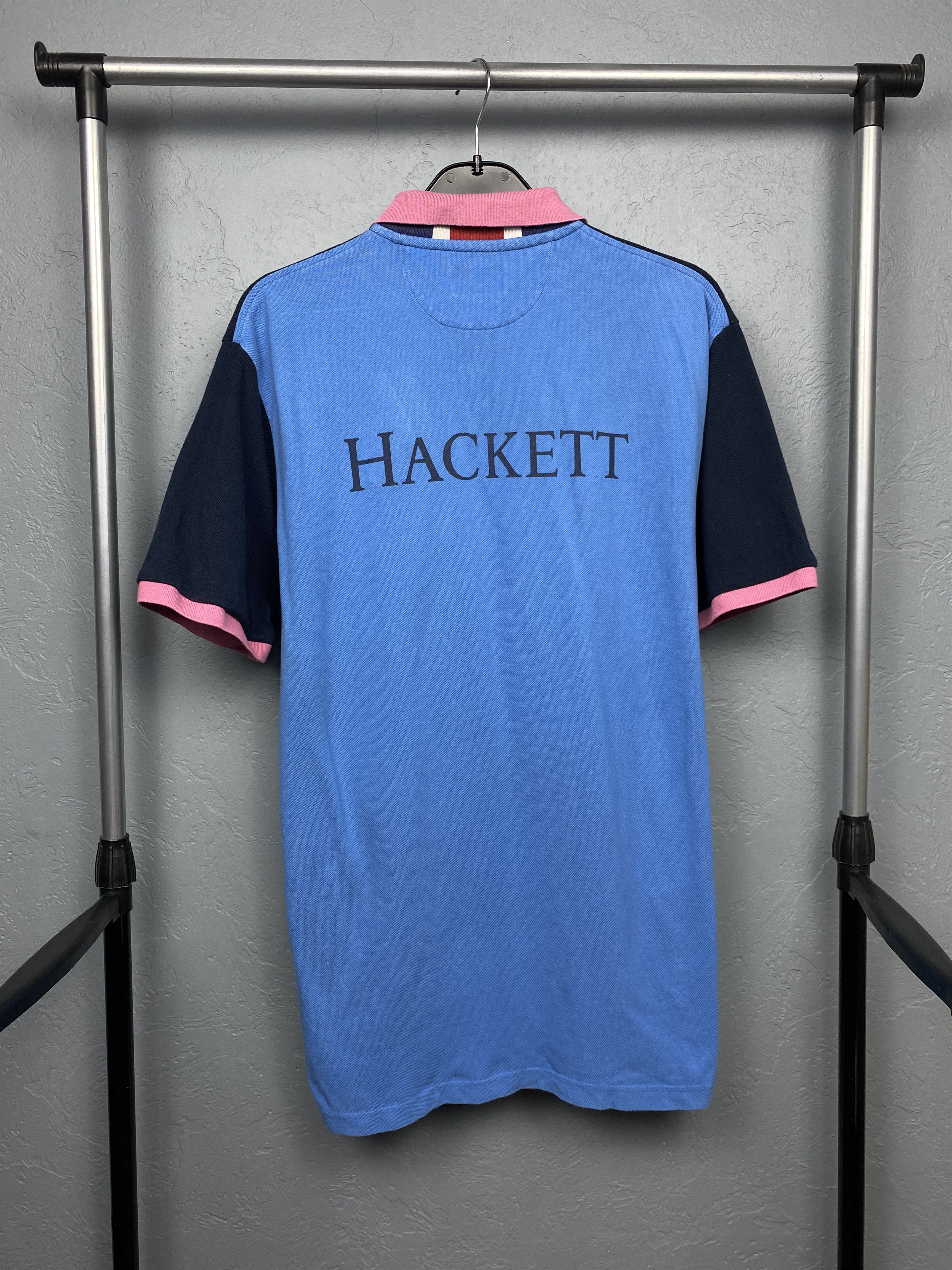 Hackett × Vintage Hackett Vintage Mens Polo Shirt Size US XL / EU 56 / 4 - 7 Thumbnail