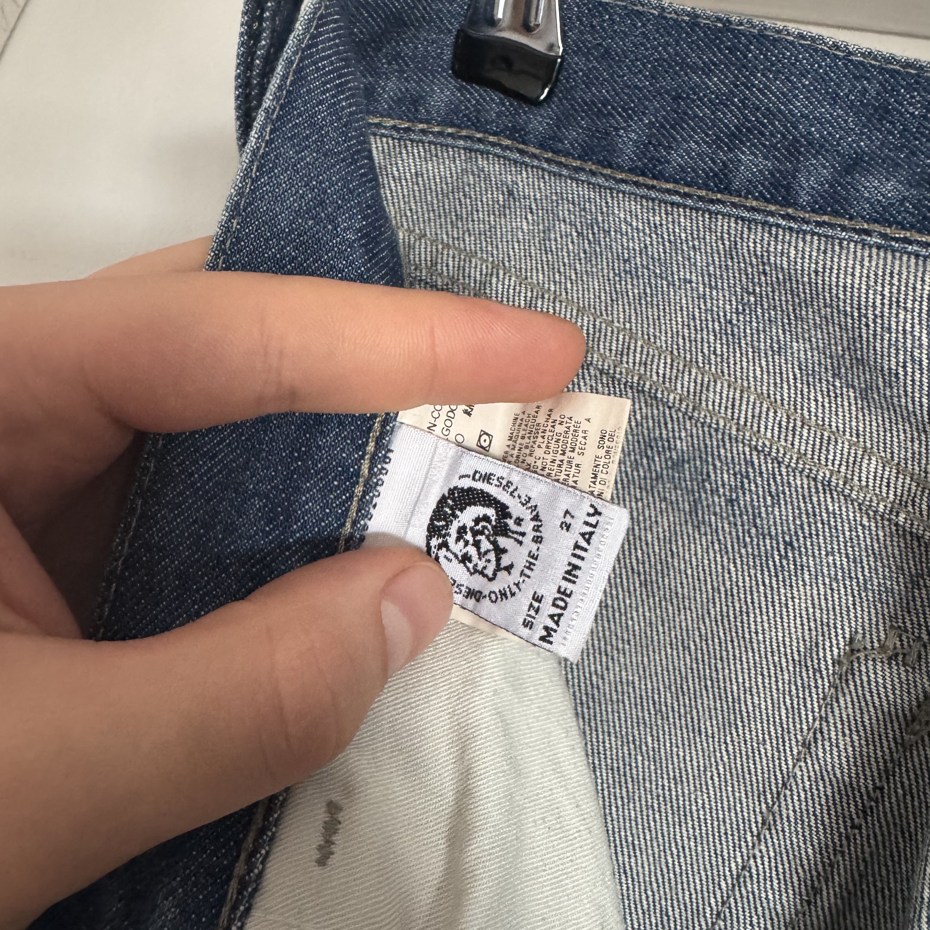 Diesel Women's DIESEL Vintage Bootcut Wide Low Rise Jeans Size 27 Size 27" / US 4 / IT 40 - 14 Thumbnail