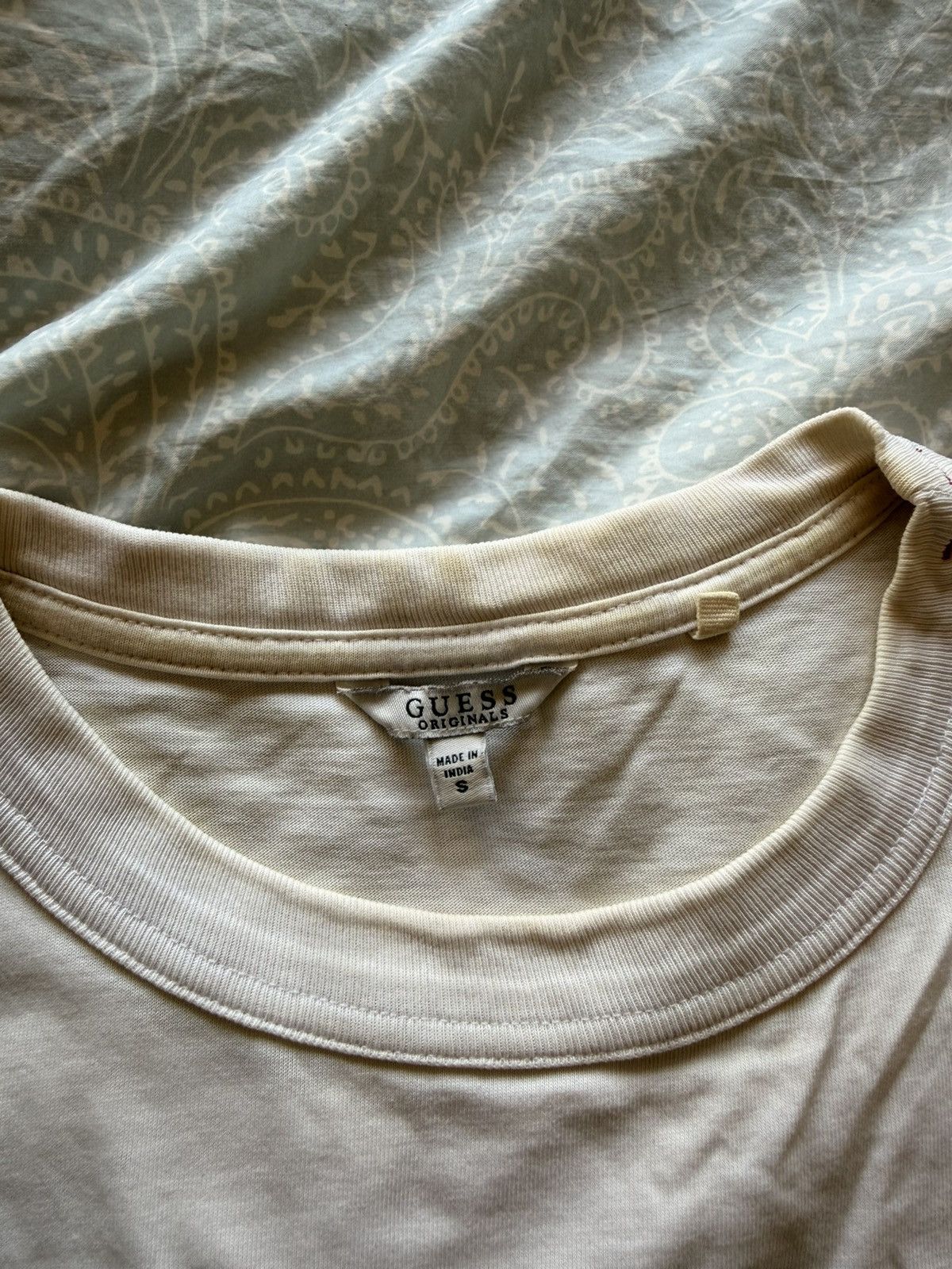 A$AP Rocky × Guess Triangle Logo T-Shirt Size US S / EU 44-46 / 1 - 3 Thumbnail
