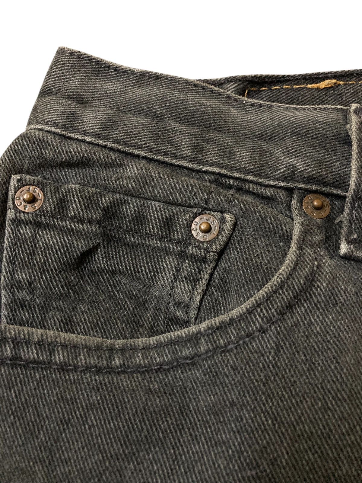 Levi's Vintage Levis 550 Black Relaxed Fit Tapered Leg USA Size US 30 / EU 46 - 9 Thumbnail