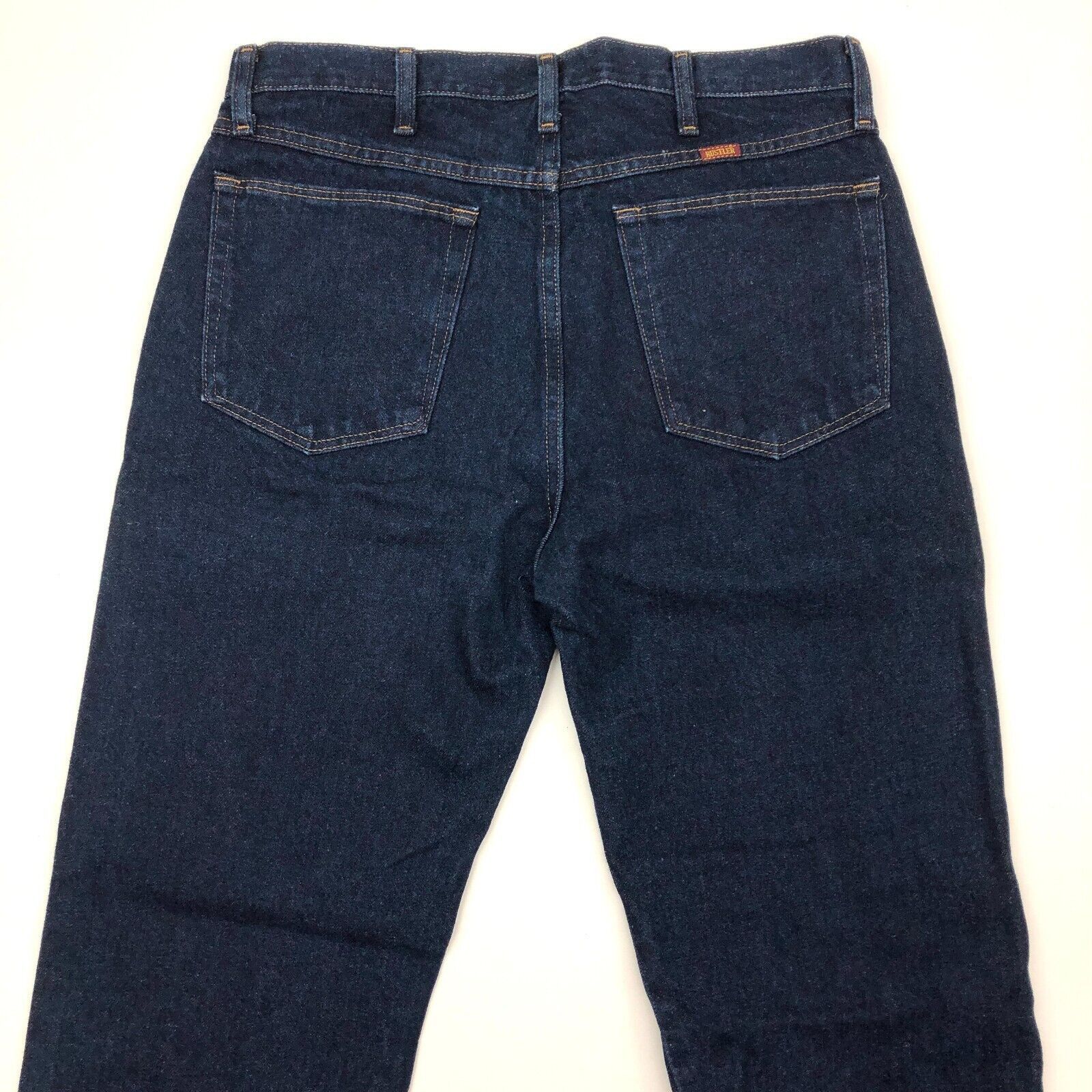 Rustler rustler regular fit straight leg dark wash blue jeans Size US 34 / EU 50 - 7 Thumbnail