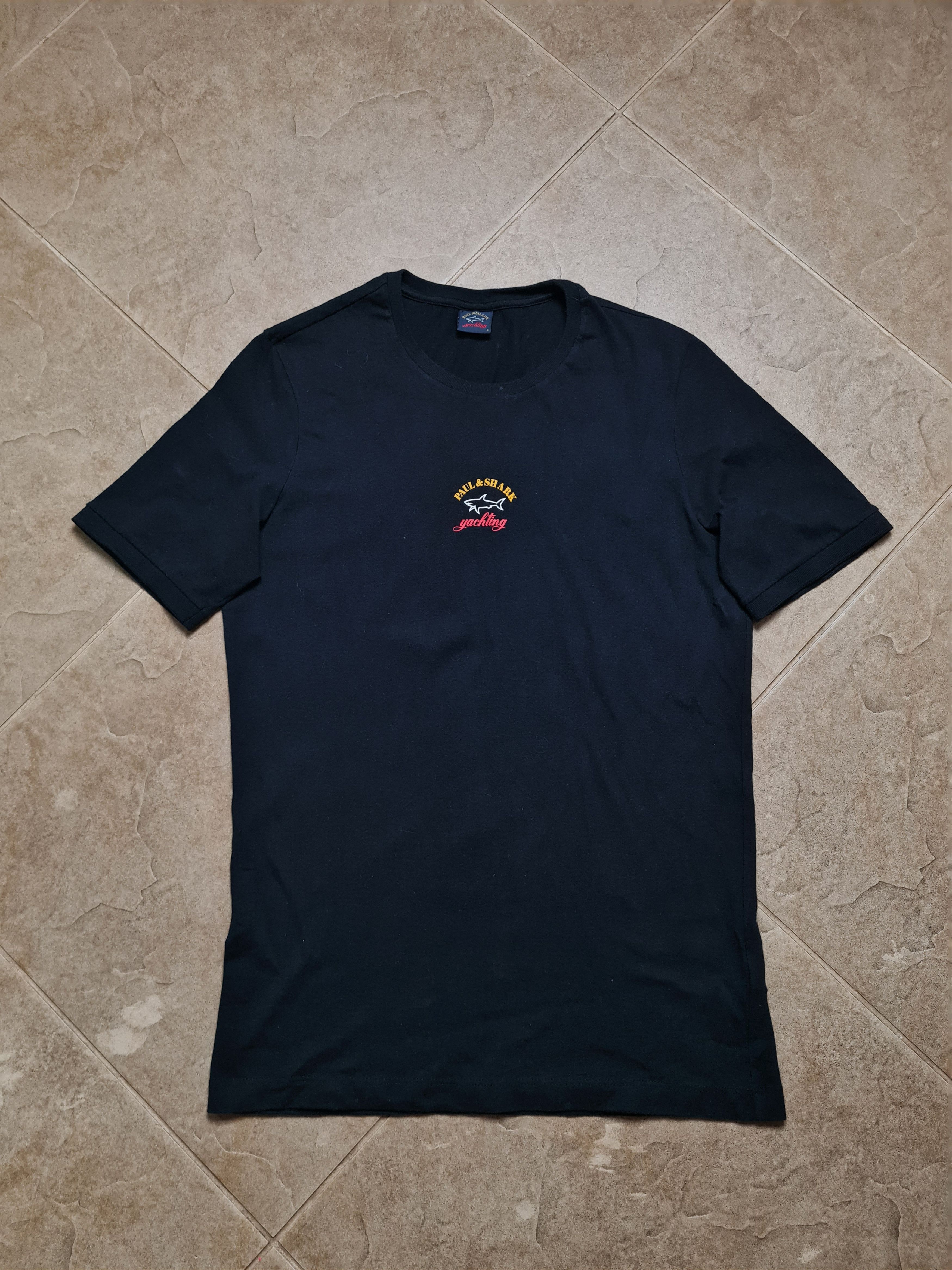 Paul & Shark Paul & Shark Yachting Men's T-Shirt Black Embroidered Logo Size US S / EU 44-46 / 1 - 8 Thumbnail