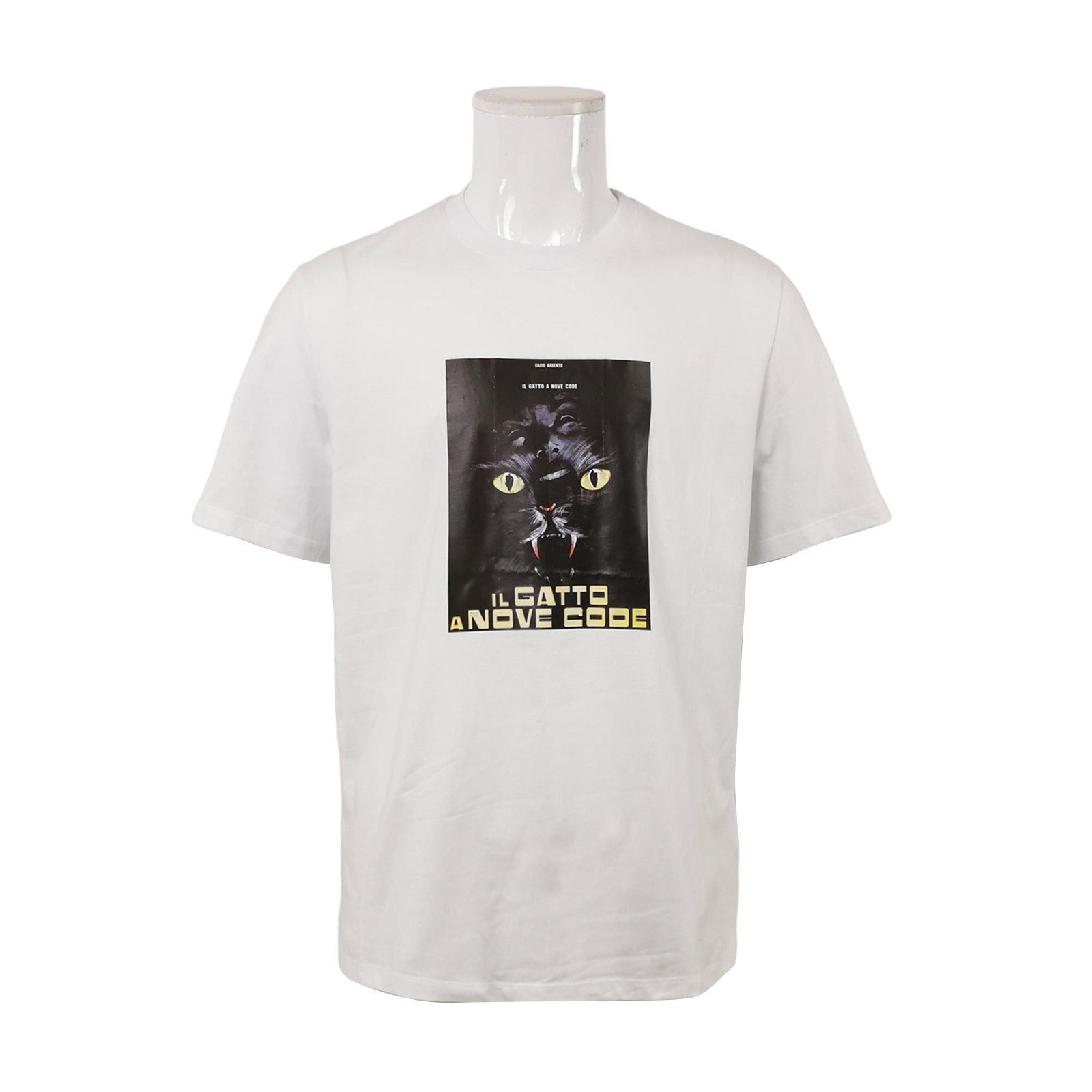 MSGM MSGM x Dario Argento Cat Graphic T-Shirt Size M Size US M / EU 48-50 / 2 - 1 Thumbnail