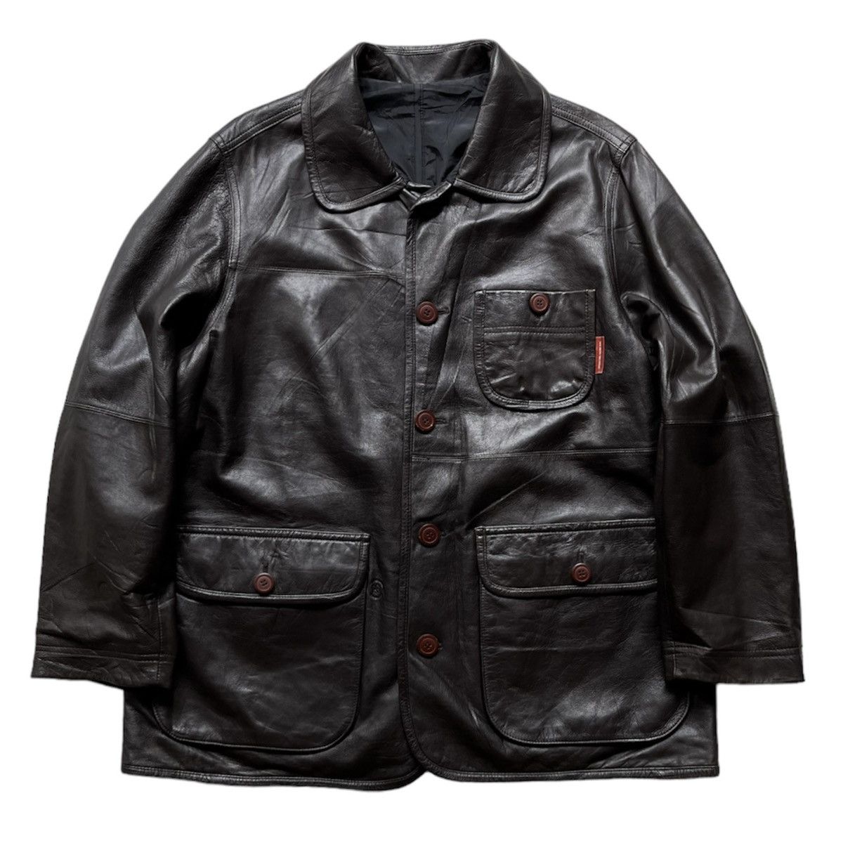 90's HAI SPORTING GEAR レザージャケット 90s HAI sporting gear leather coat