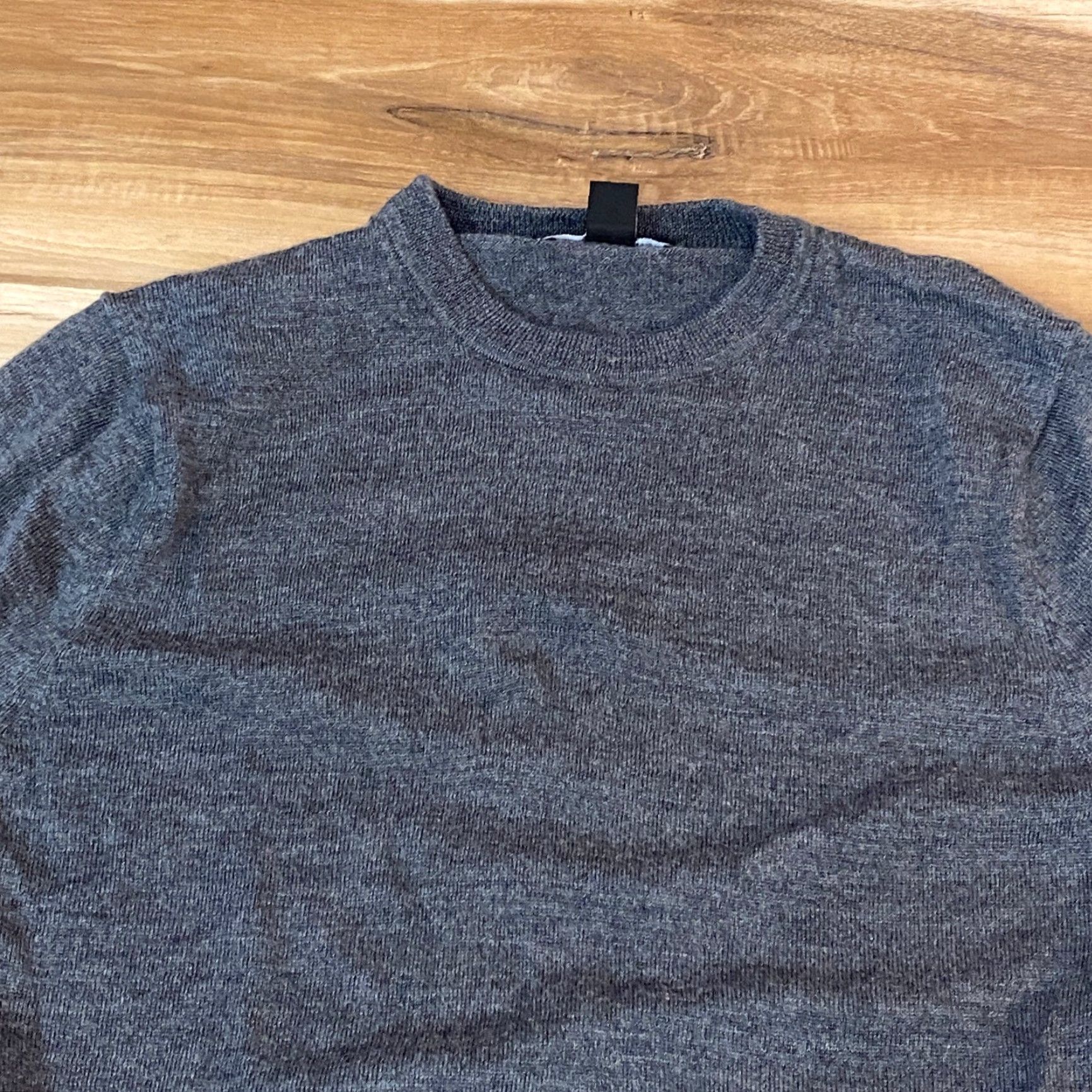 Nordstrom NORDSTROM Sweater Mens Small Gray Merino Wool Washable Crew Neck Size US S / EU 44-46 / 1 - 2 Thumbnail