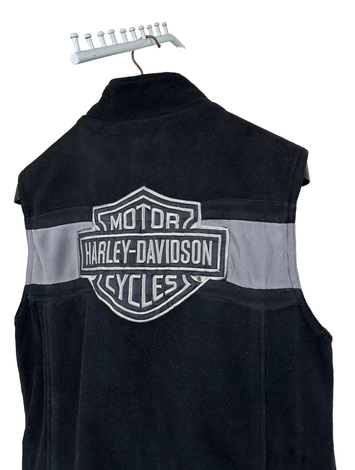 Harley Davidson × Warren Lotas Harley Davidson Fleece Sleeveless Size US L / EU 52-54 / 3 - 7 Thumbnail
