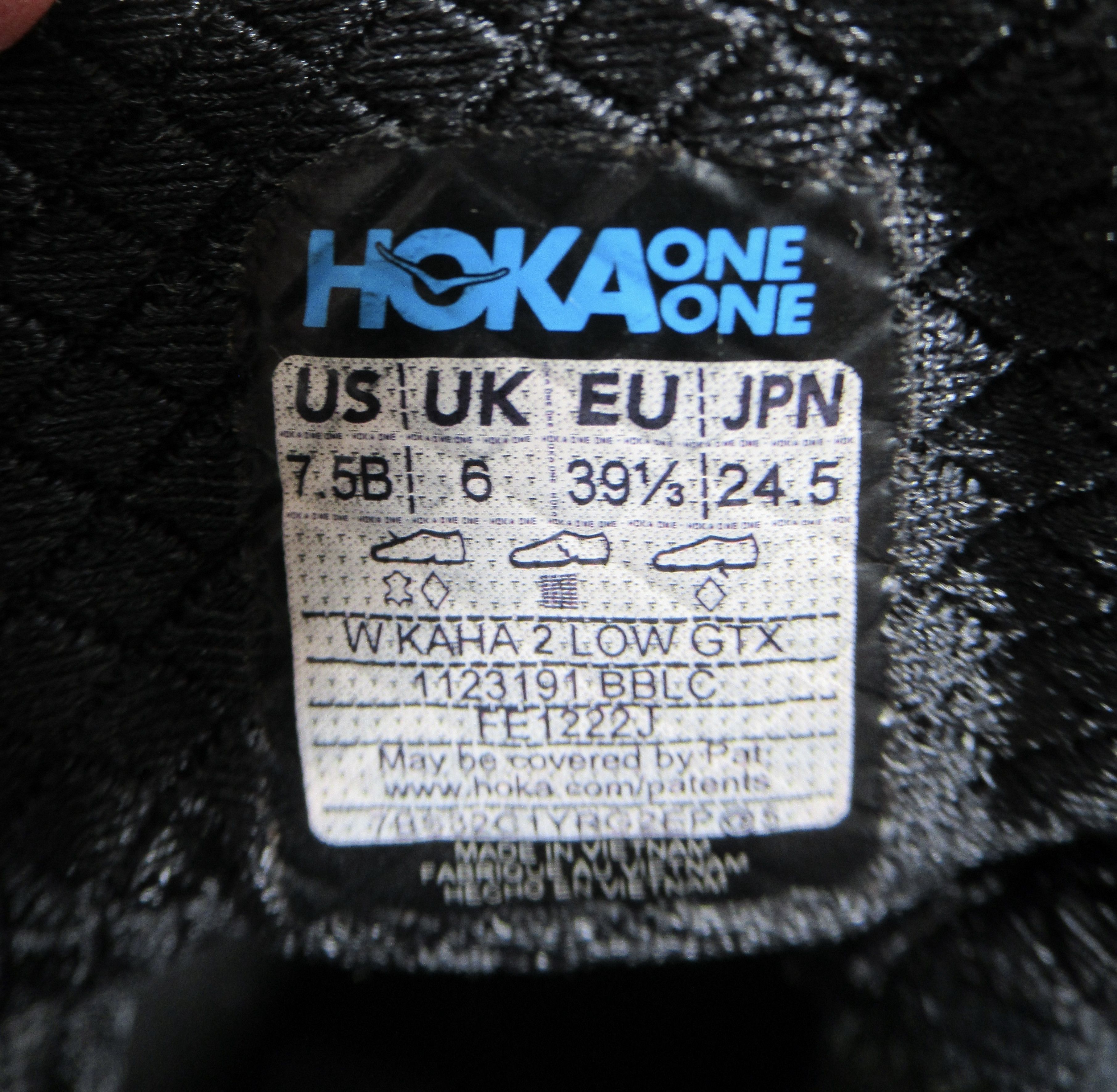 Hoka Hoka Women's Kaha 2 Low GTX Shoes Black BBLC 1123191 Size US 7.5 / IT 37.5 - 11 Thumbnail