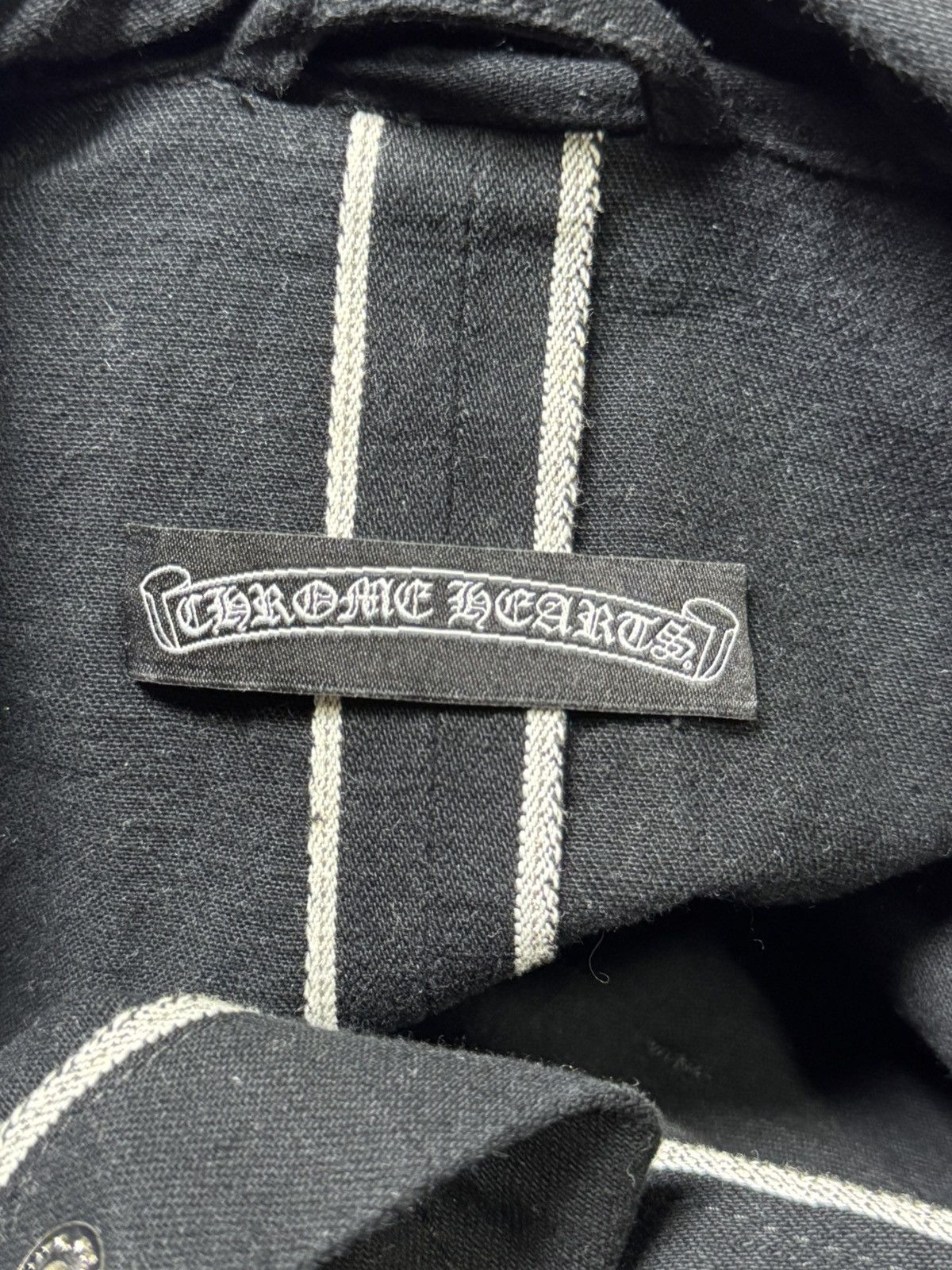 Chrome Hearts STEAL! WORK DOG DENIM TRUCKER SHIRT Size US S / EU 44-46 / 1 - 13 Thumbnail
