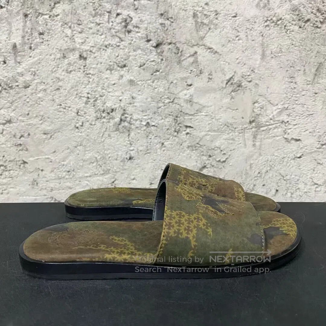 Chrome Hearts chrome hearts camouflage cross flip flops. Size US 6.5 / EU 39-40 - 2 Thumbnail