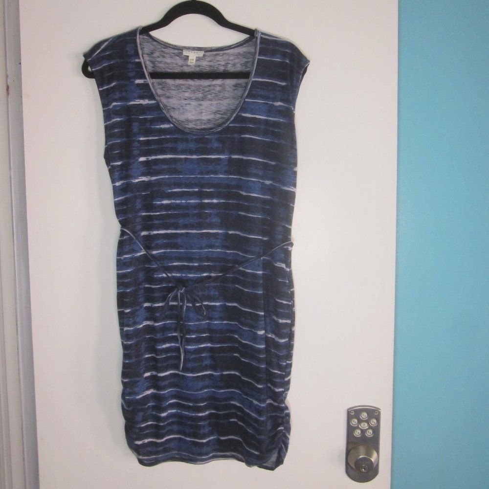 Joie Soft Joie Blue Cotton Dress Size XS Size XS / US 0-2 / IT 36-38 - 6 Thumbnail