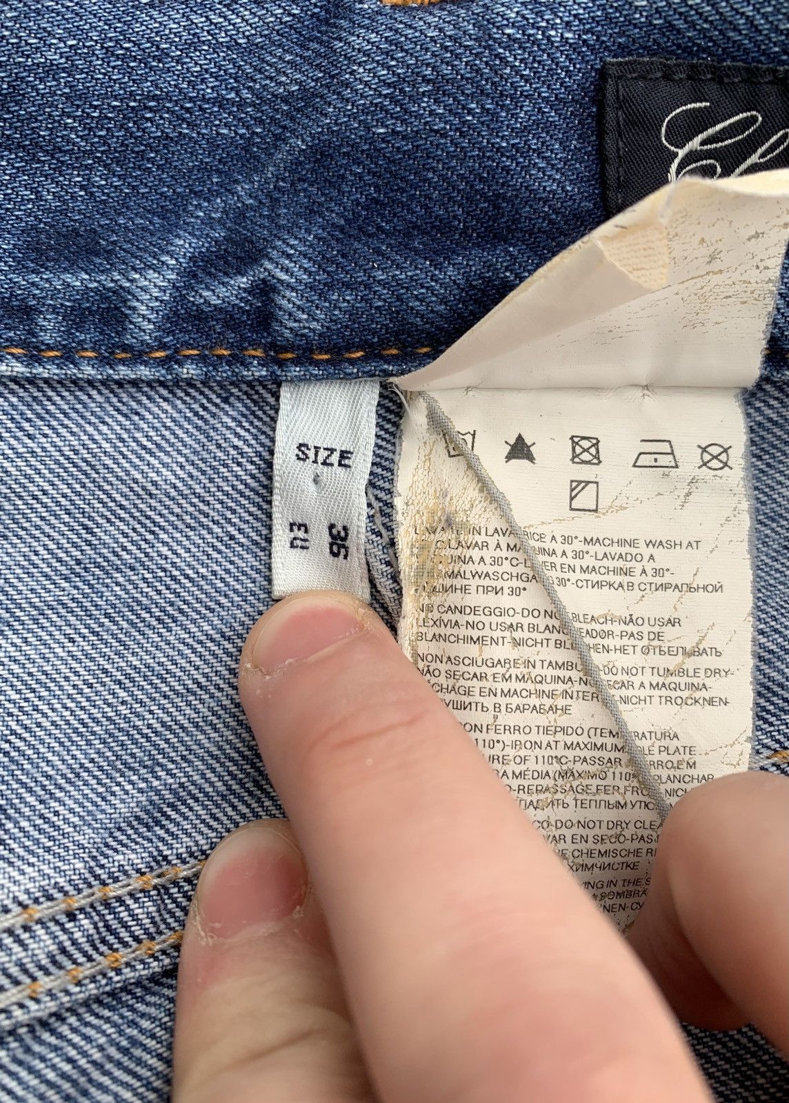 Armani Armani Jeans Vintage Jeans Luxury Denim Old Money Avantgarde Size US 36 / EU 52 - 11 Thumbnail