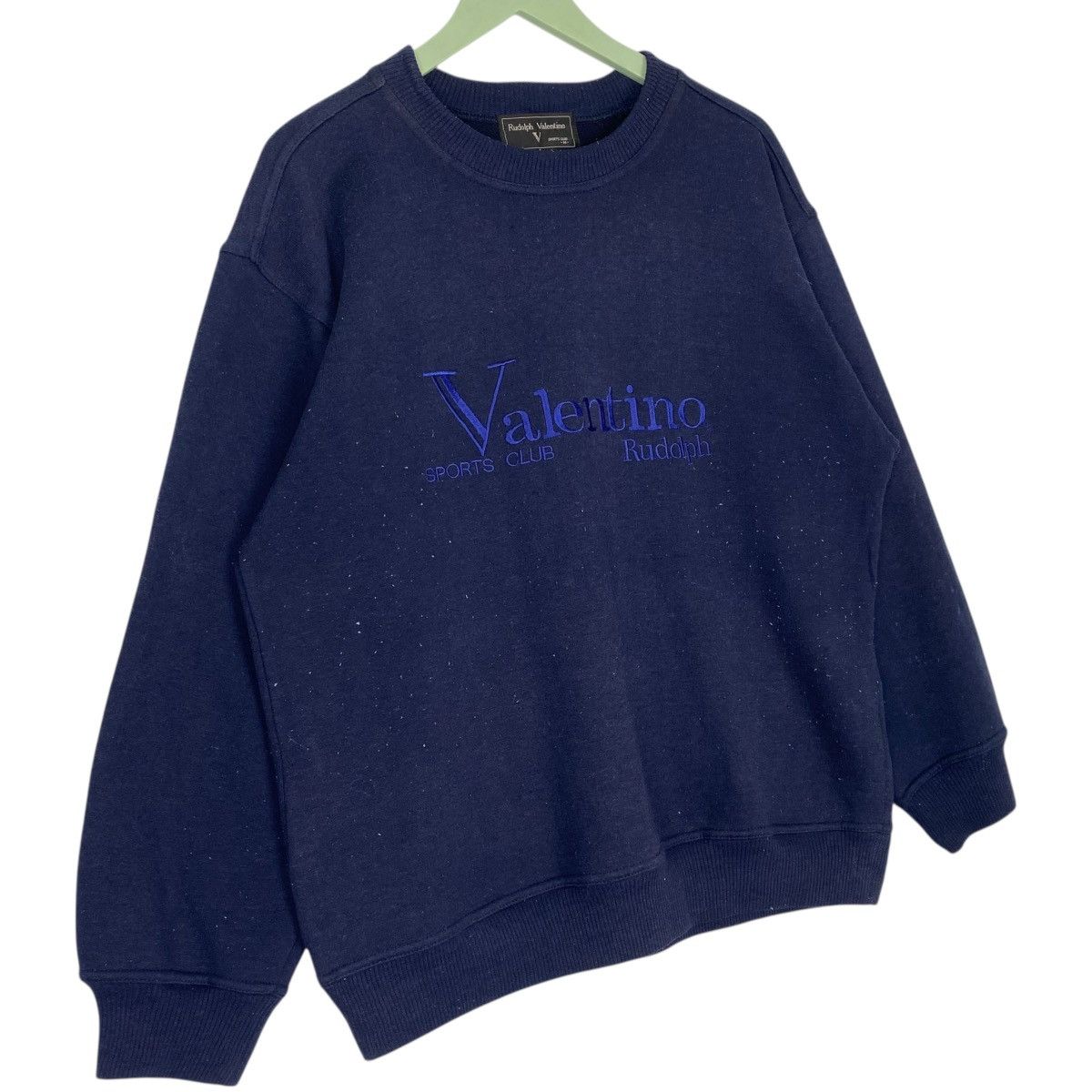 Vintage Vintage Valentino Rudolph Sweatshirt Logo Navy Blue Size M Size US M / EU 48-50 / 2 - 3 Thumbnail