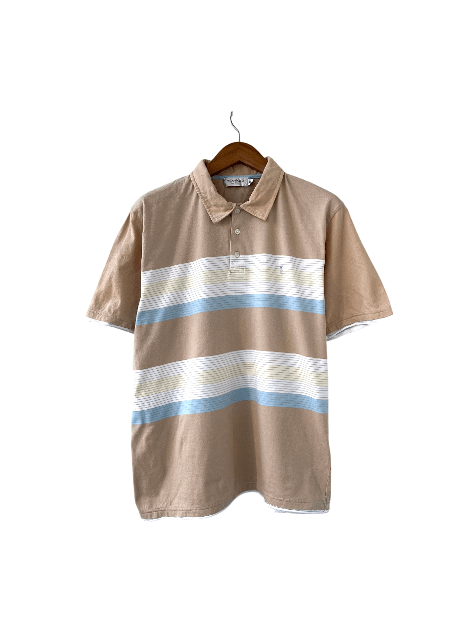Saint Laurent Paris × Yves Saint Laurent Yves Saint Laurent Polo Shirt Xl-XXL Size US XL / EU 56 / 4 - 1 Thumbnail