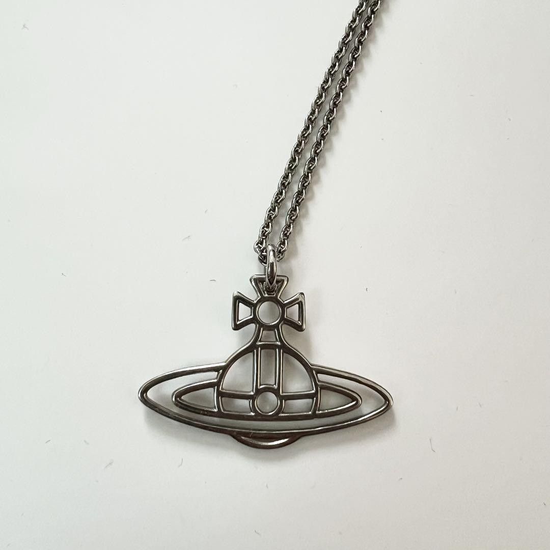 Vivienne Westwood 2D Flat Orb Necklace Size ONE SIZE - 2 Thumbnail